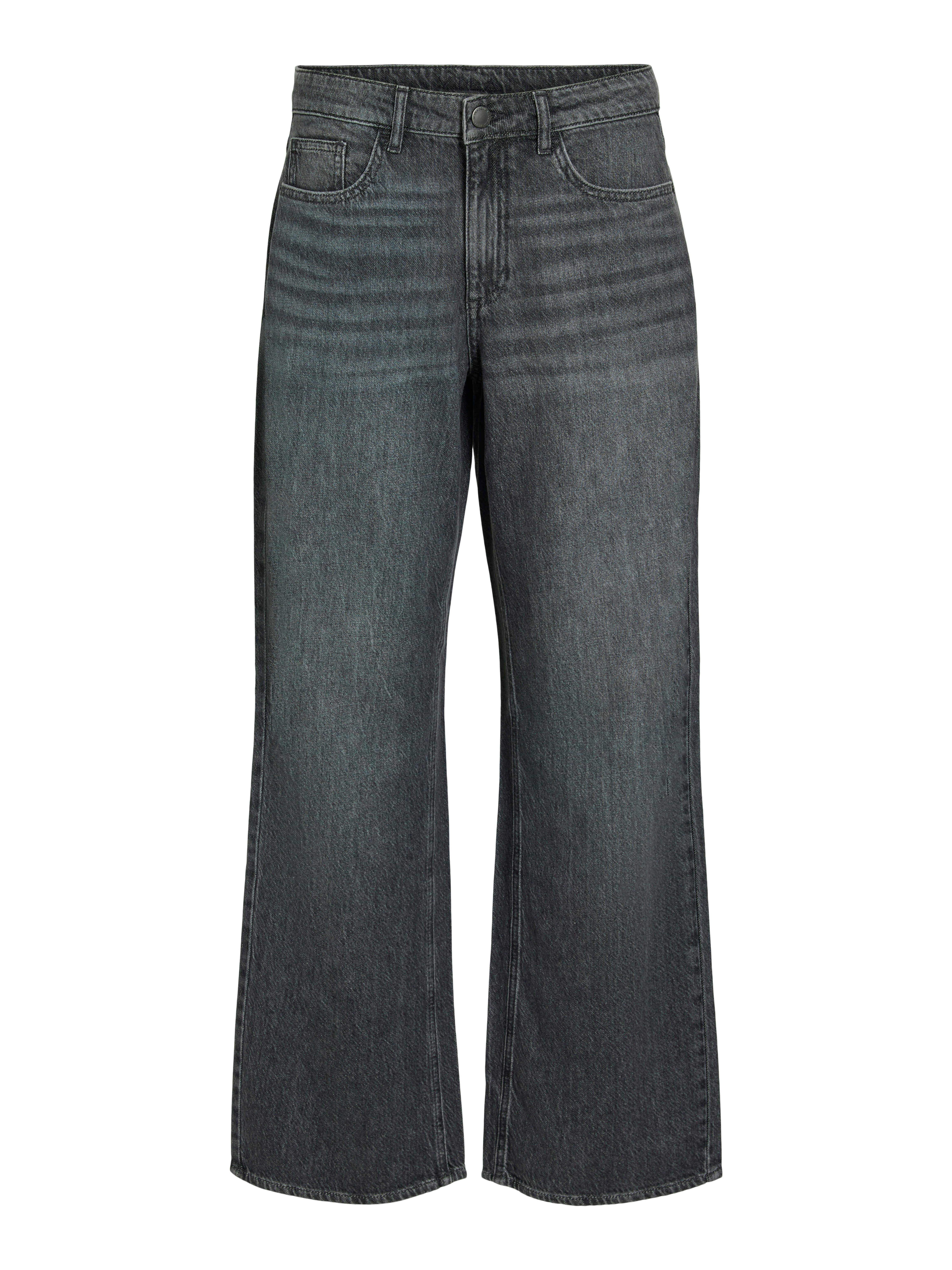 Vila Wijde jeans VIPALMA RW WIDE JEANS GREY PAL250-NOOS