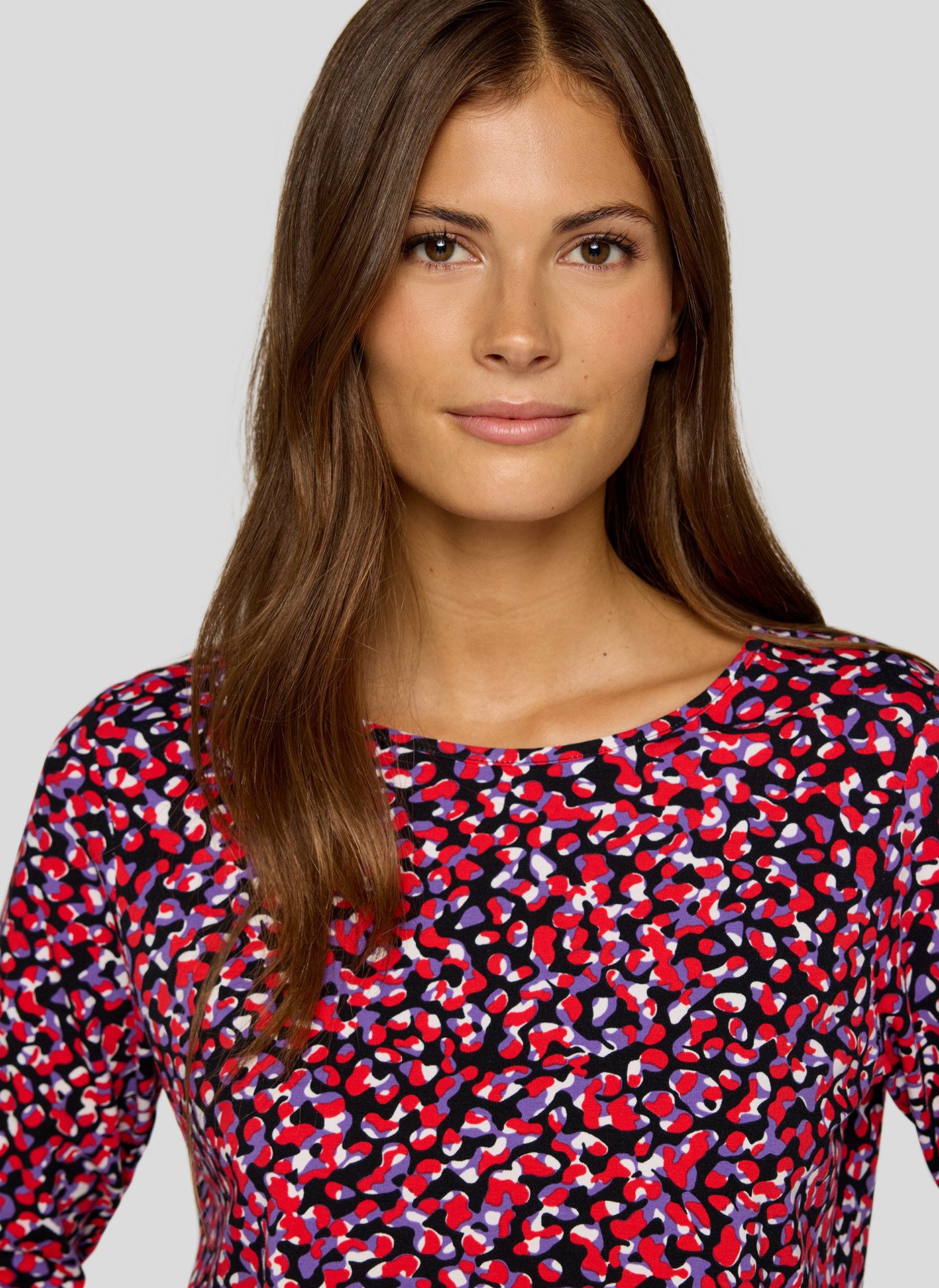Rabe Shirt met 3/4 mouwen Zomershirt met all-over print