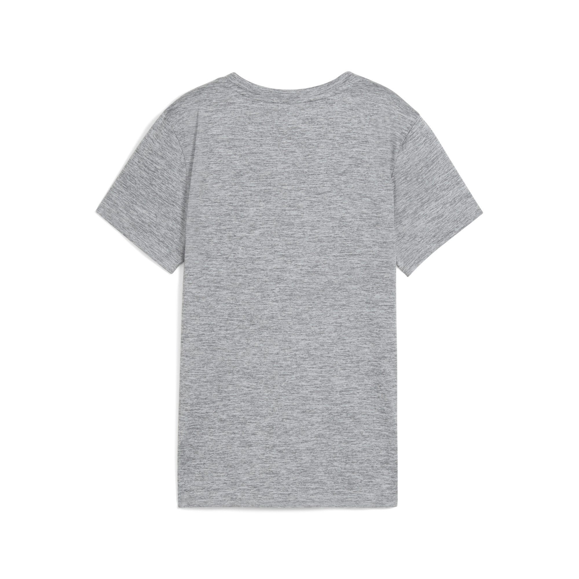 PUMA Trainingsshirt W TAD ESSENTIAL HEATHER LOGO TEE