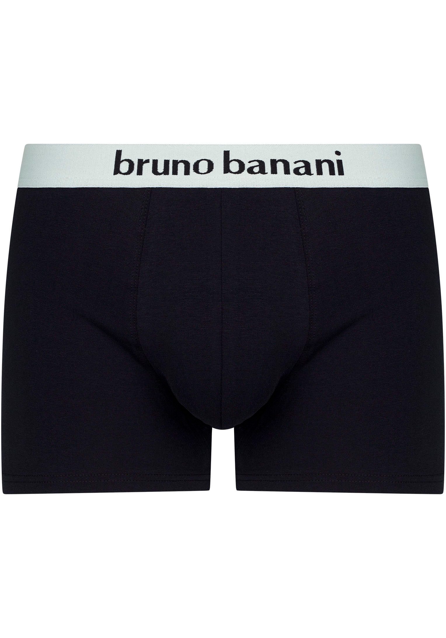 Bruno Banani Boxershort met contrasterend logo-tailleband (2 stuks Set van 2)