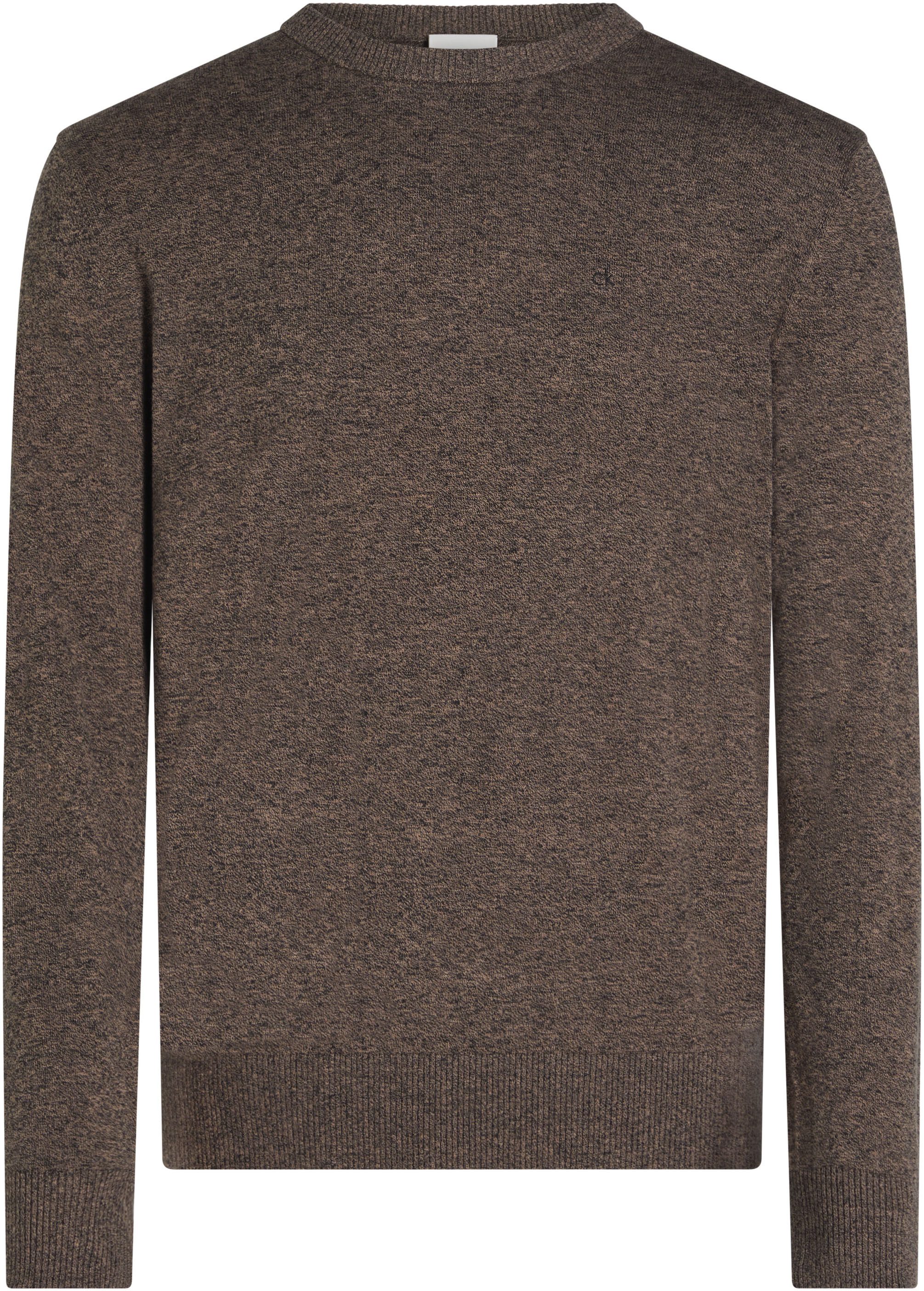 Calvin Klein Trui met ronde hals MOULINE CN SWEATER