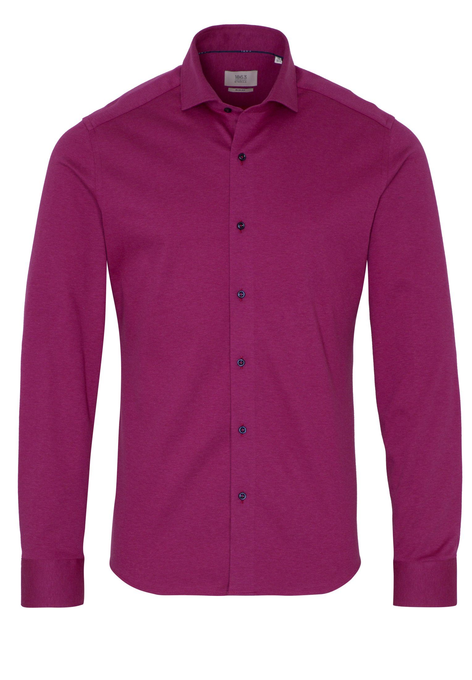 Eterna Overhemd met lange mouwen Slim fit NON IRON (strijkvrij)