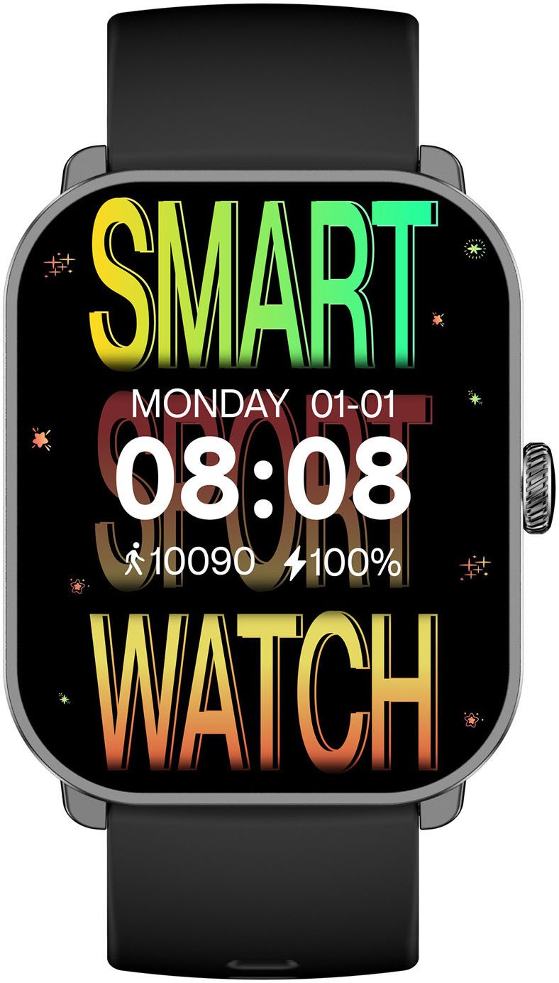 SMARTY 2.0 Smartwatch (set, 2-delig, Met wisselband)
