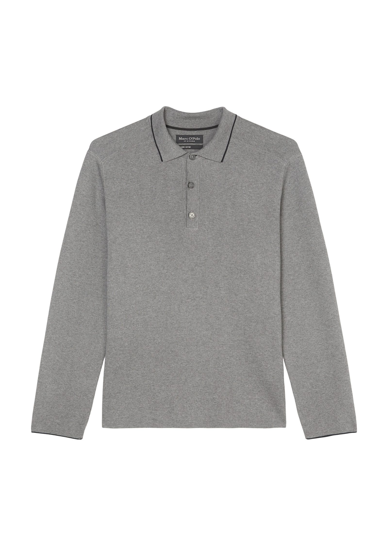 Marc O'Polo Trui met polokraag elegante dicht gebreide milano-structuur