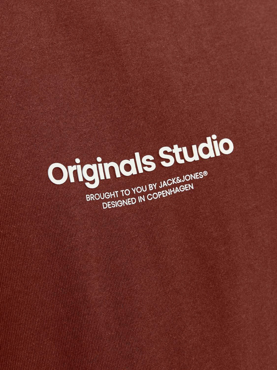 Jack & Jones Shirt met ronde hals JORVESTERBRO TEE SS CREW NECK NOOS