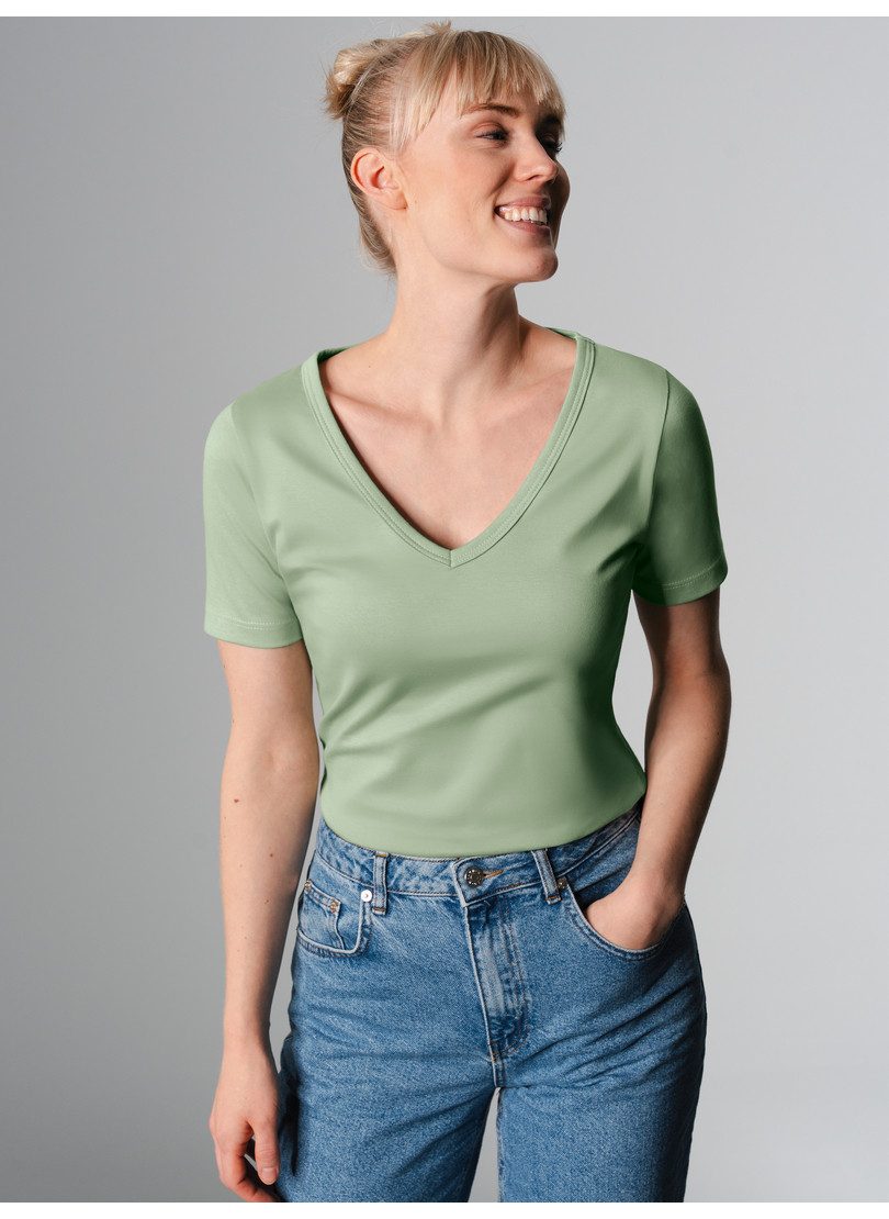 Trigema T-shirt TRIGEMA T-shirt (1-delig)