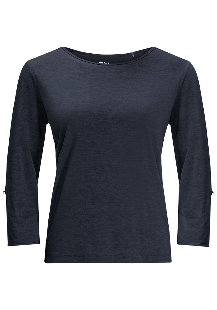 Jack Wolfskin Shirt met 3/4-mouwen CORAL COAST 3/4 T W