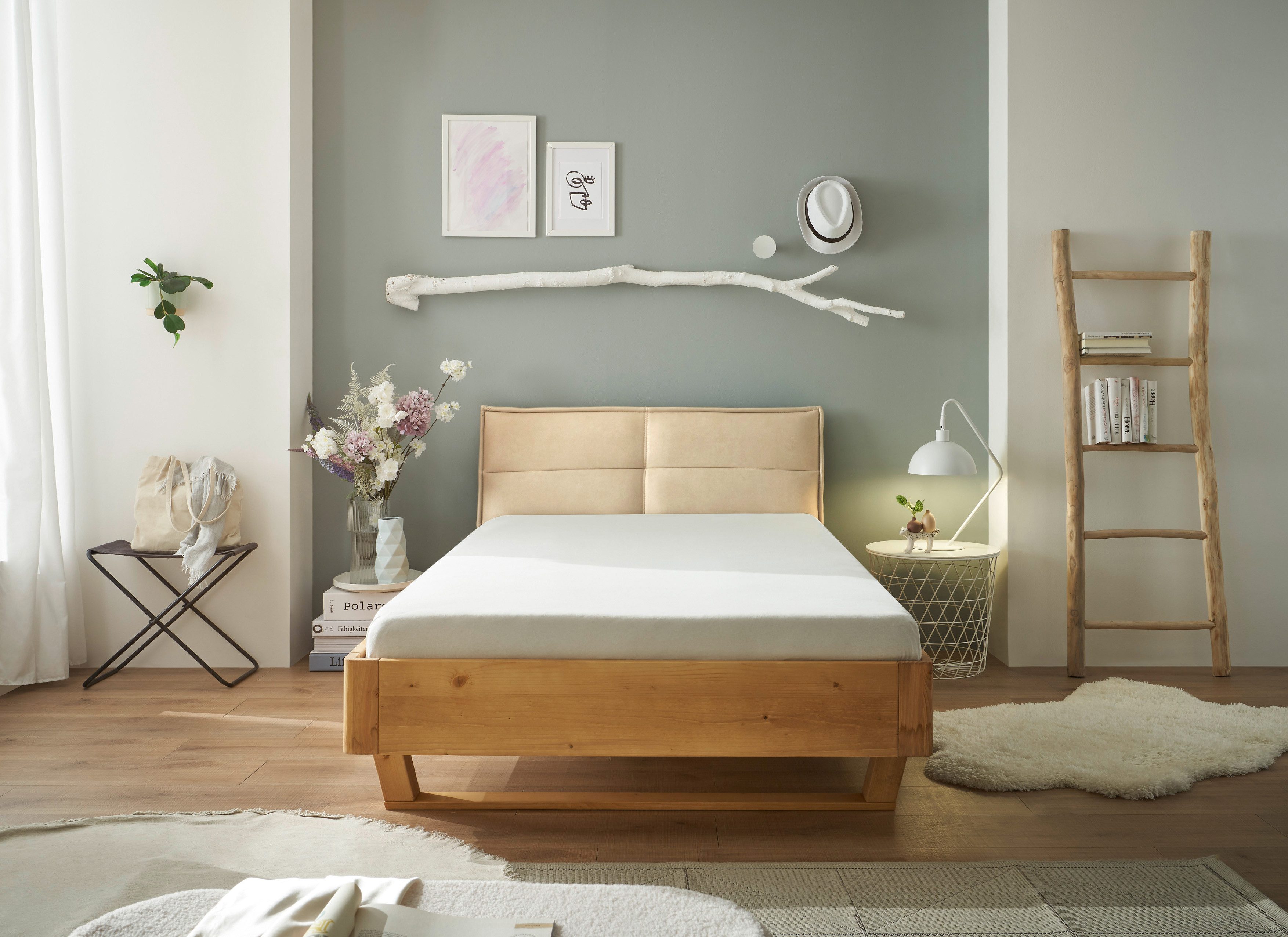 Schlafkontor Massief houten ledikant Tjark naar keuze bed met ligoppervlak in 140 of 180 cm
