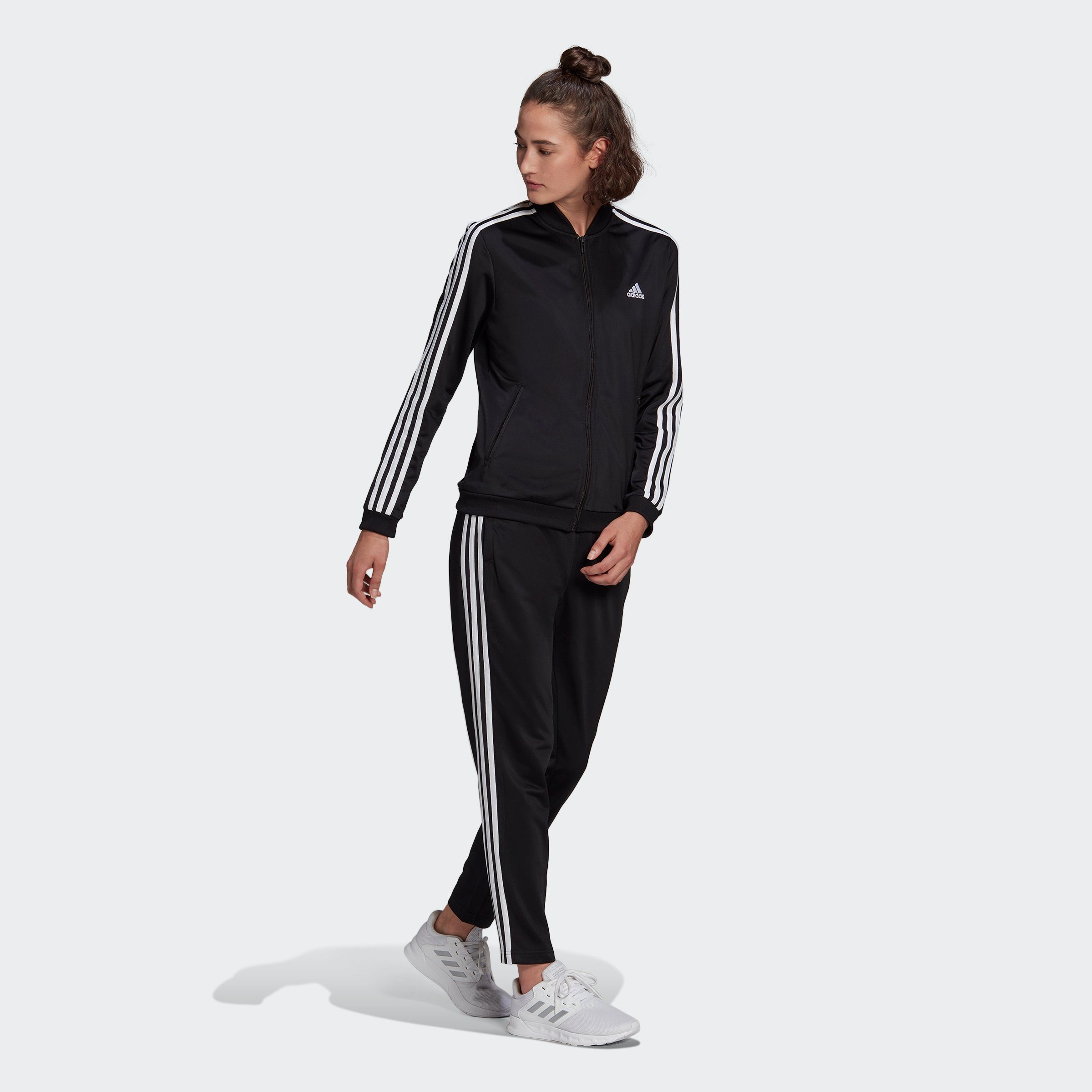 adidas Sportswear Trainingspak ESSENTIALS 3-STRIPES (2-delig)