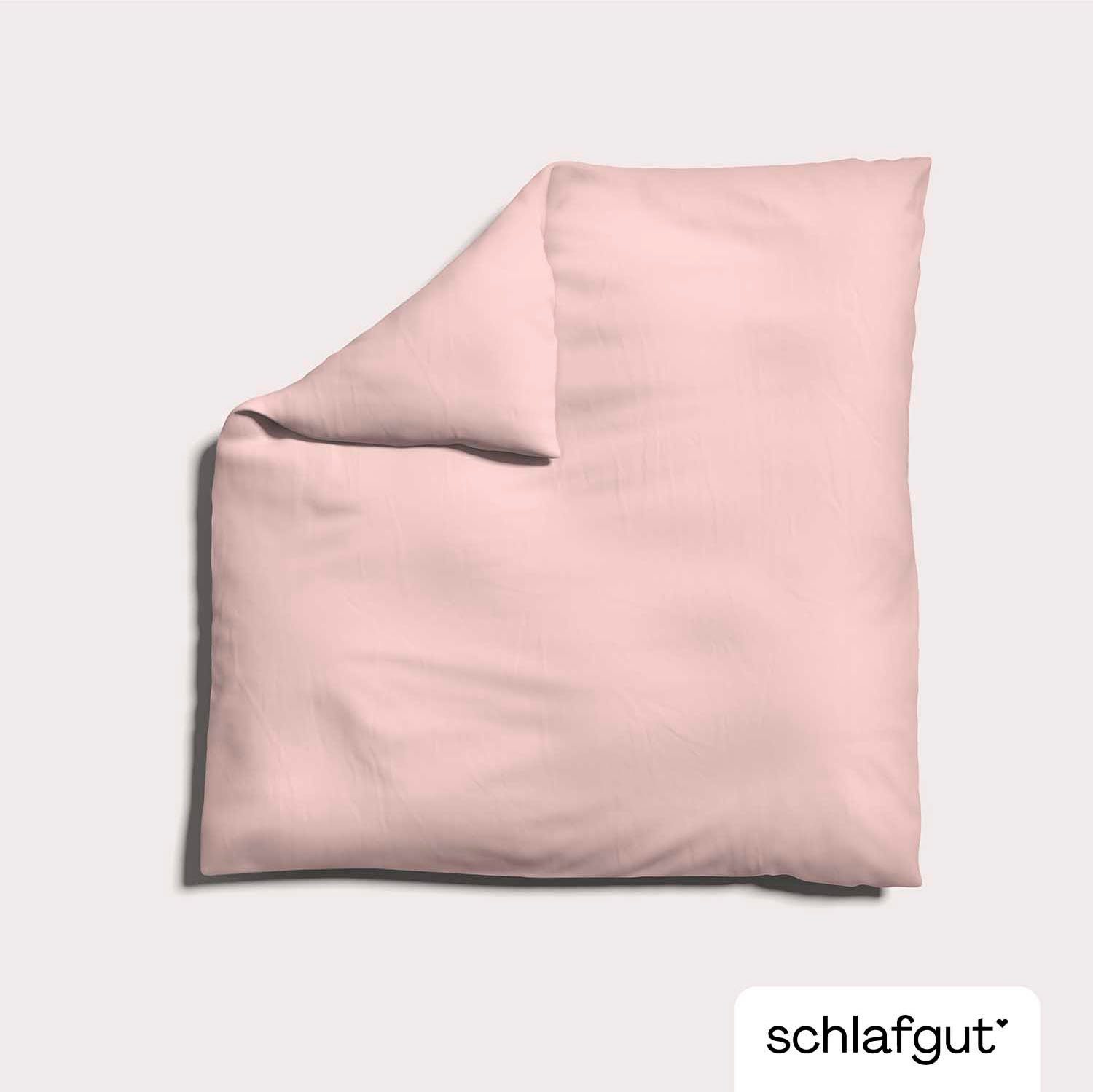 Schlafgut Dekbedovertrek Woven Satin bijzonder dicht geweven, mix & match: bijpassende kussenhoes verkrijgbaar (1 stuk)