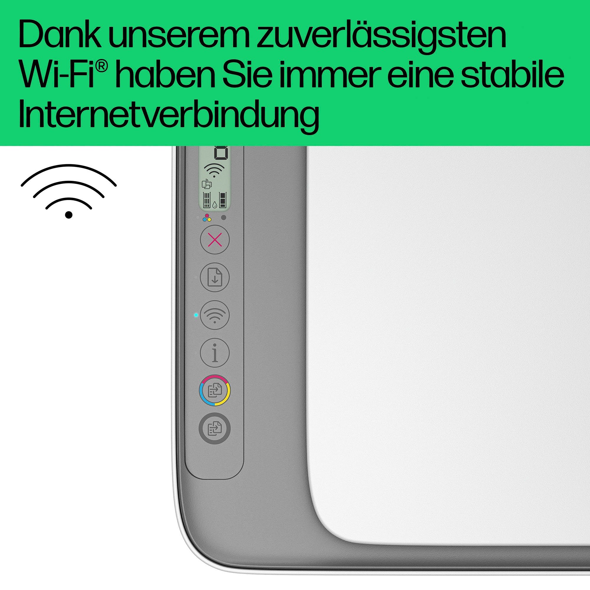 HP All-in-oneprinter DeskJet 2820e inclusief 3 maanden gratis printen met hp instant ink