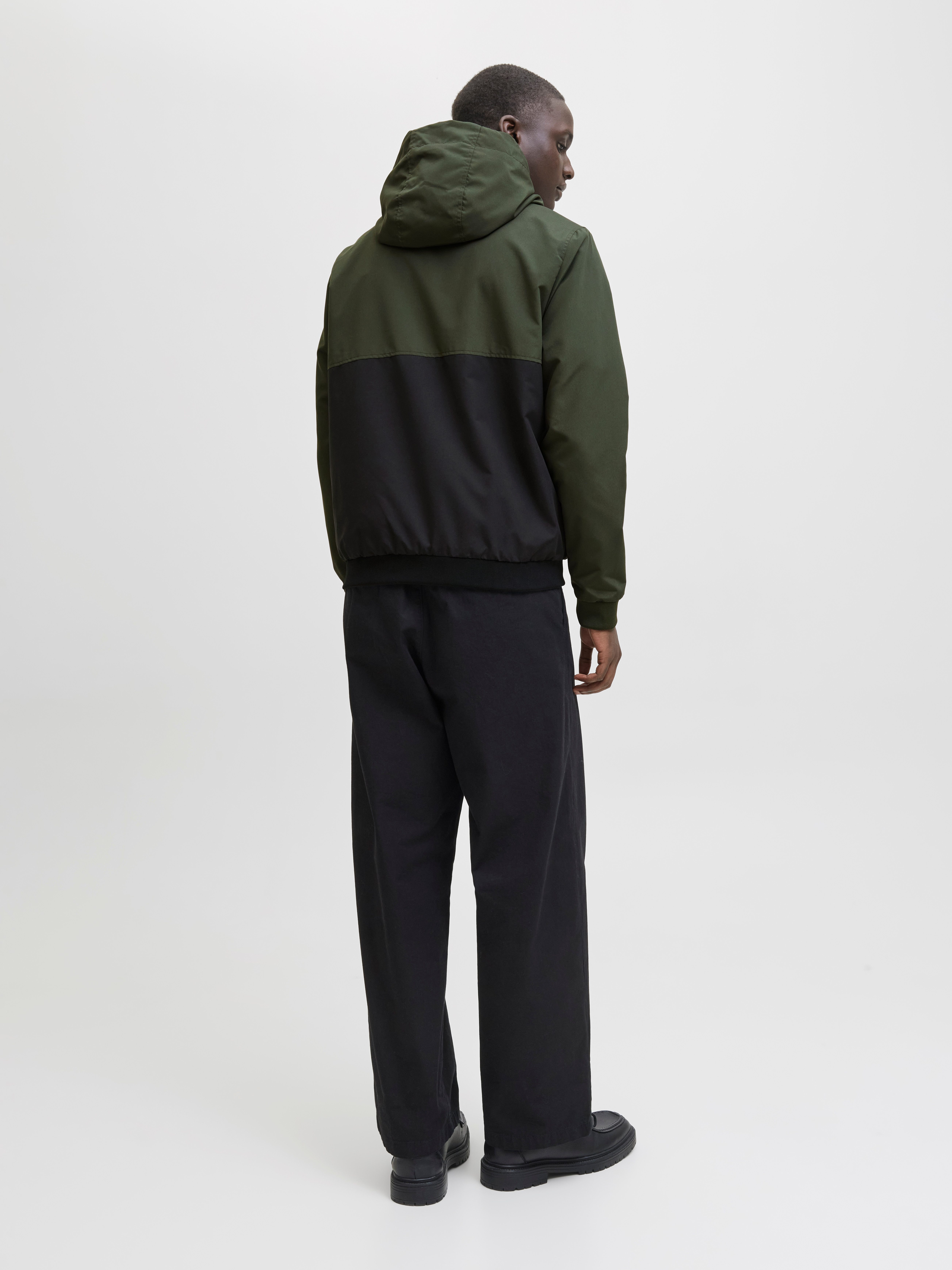 Jack & Jones Blouson JJERUSH met wintercomfort en capuchon