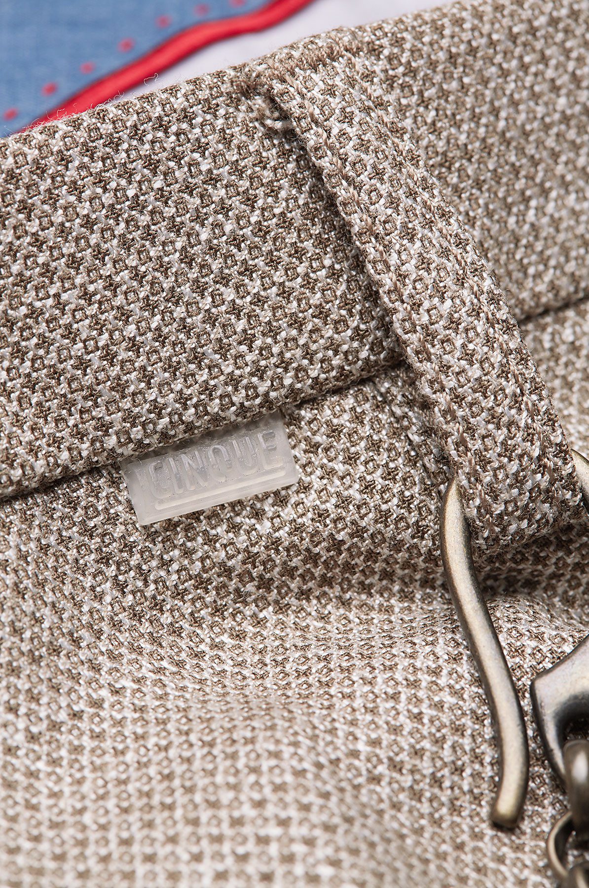 Cinque Pantalon CIBRAVO in discreet patroon