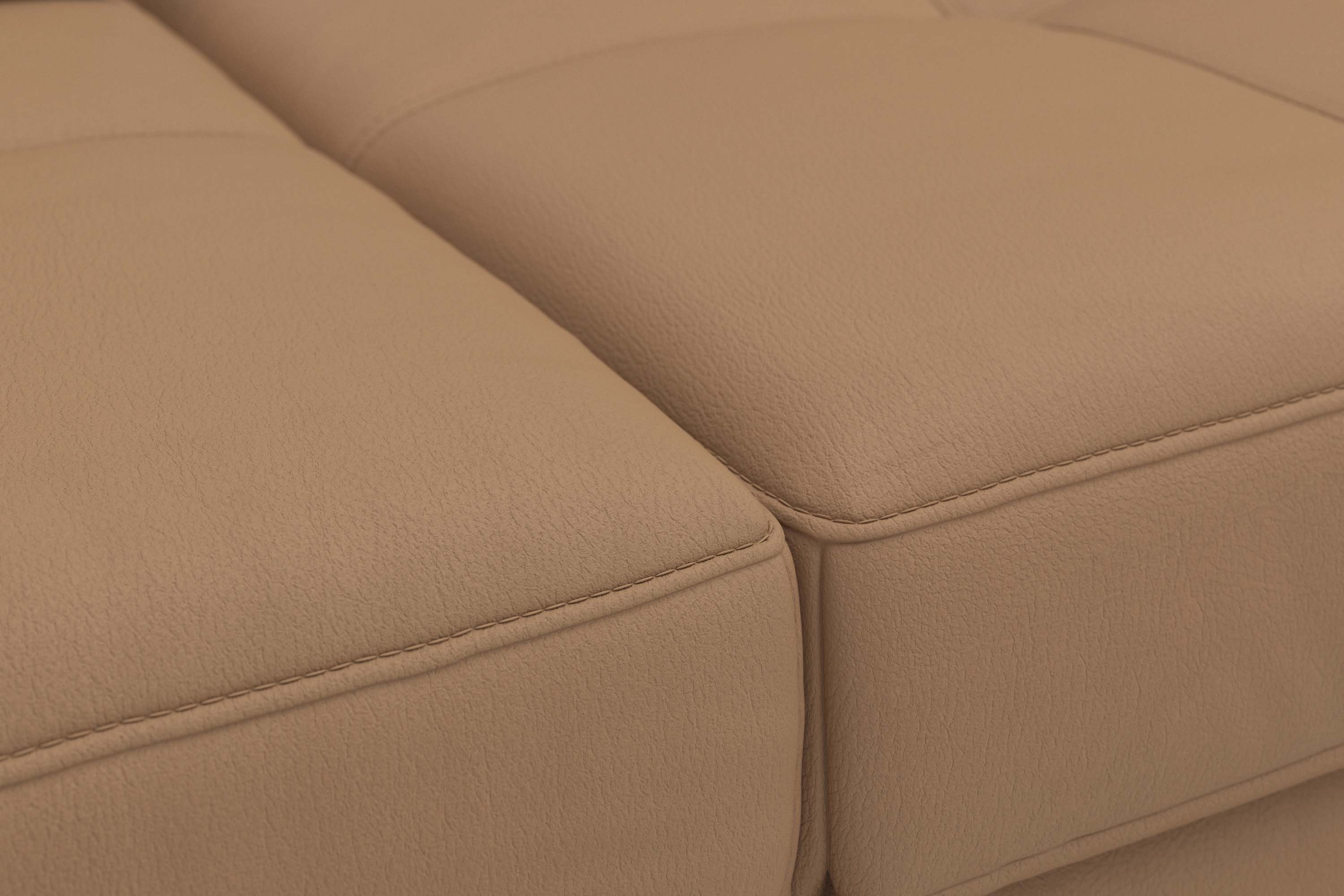 Places of Style Zithoek Costello U-Form, B: 363 cm mit Sitztiefen-, Armteilverstellung & 3 nierkussens, optionele bedfunctie en bedlade