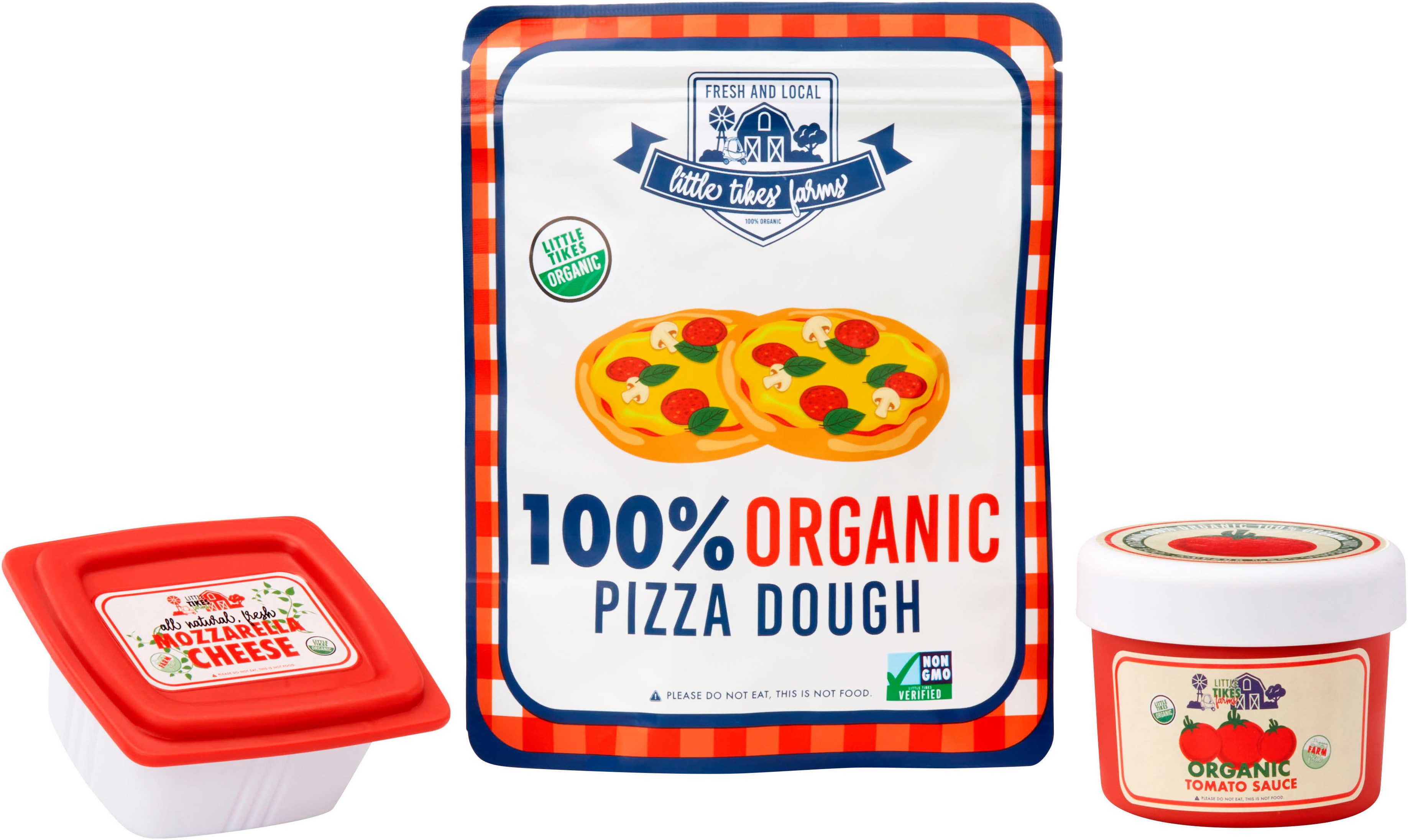 Little Tikes® Speelgoed-levensmiddelen Creative Chefs Pizza Kit (18-delig)
