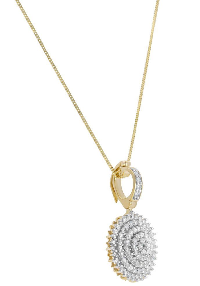 Firetti Ketting met hanger Sieraad cadeau Goud 585 halssieraad ketting goudketting Venetianer dames kettingen goud