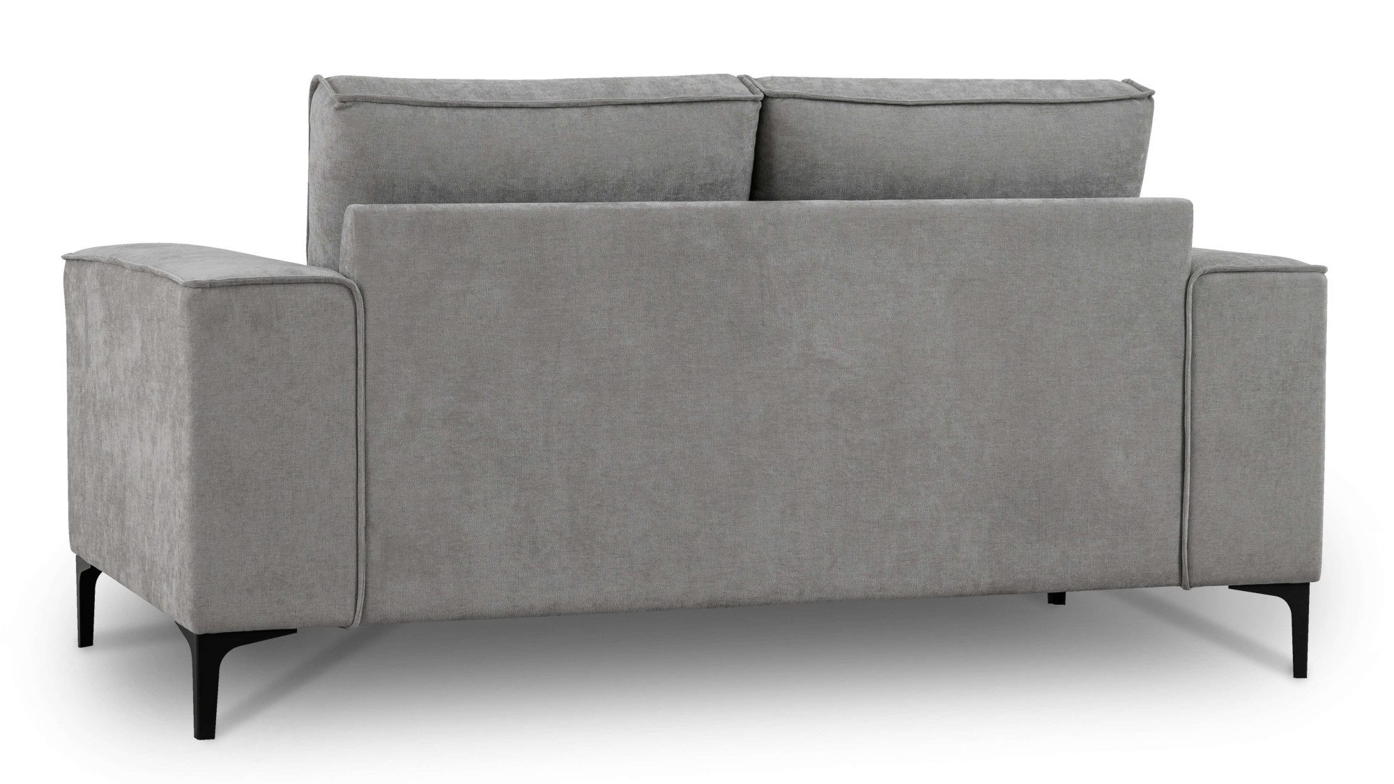 Places of Style 2-zitsbank Compact bank Oland, structuur, platweefsel, luxe microvezel, bouclé