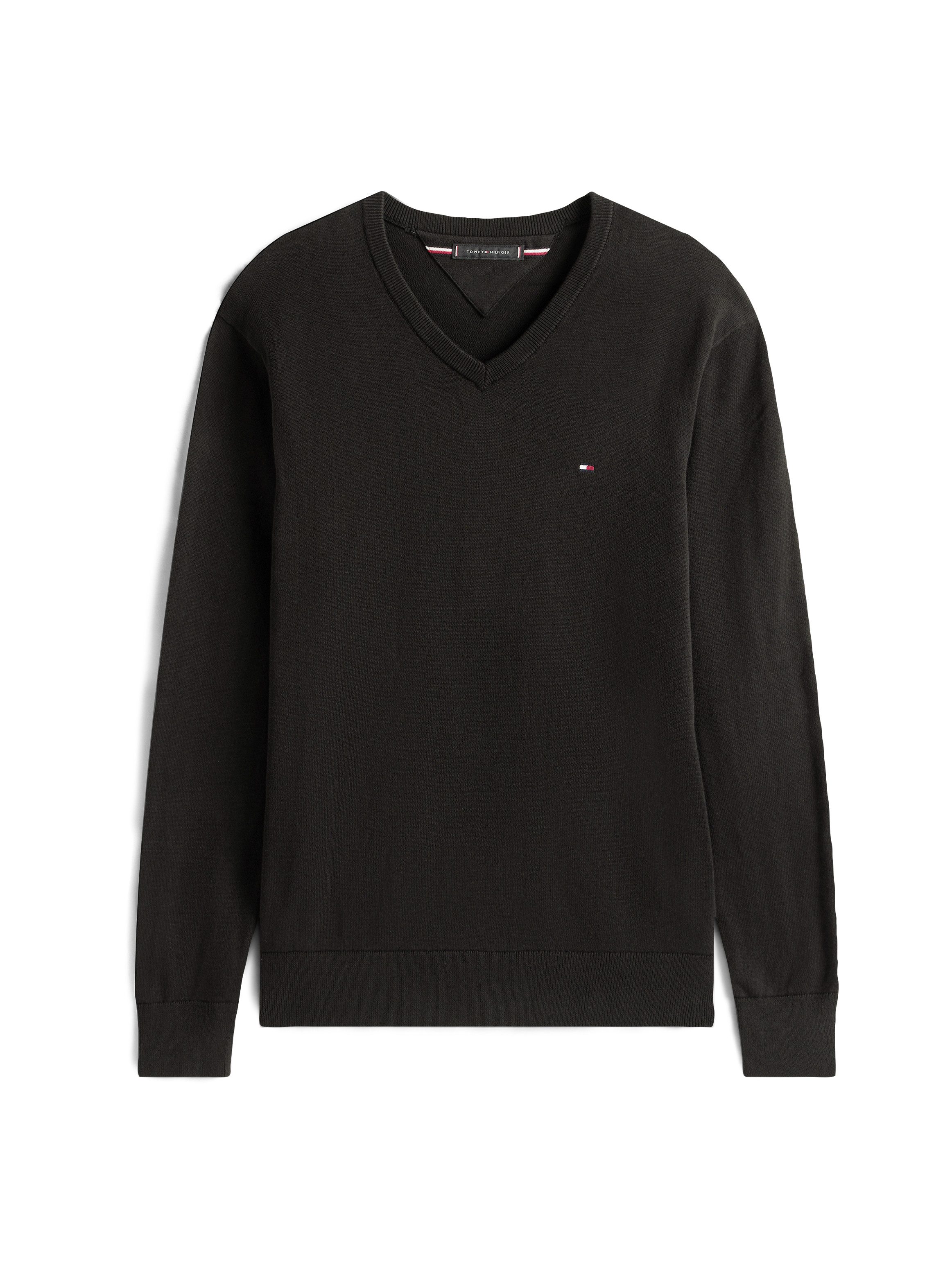 Tommy Hilfiger Gebreide trui ESSENTIAL COTTON V NECK