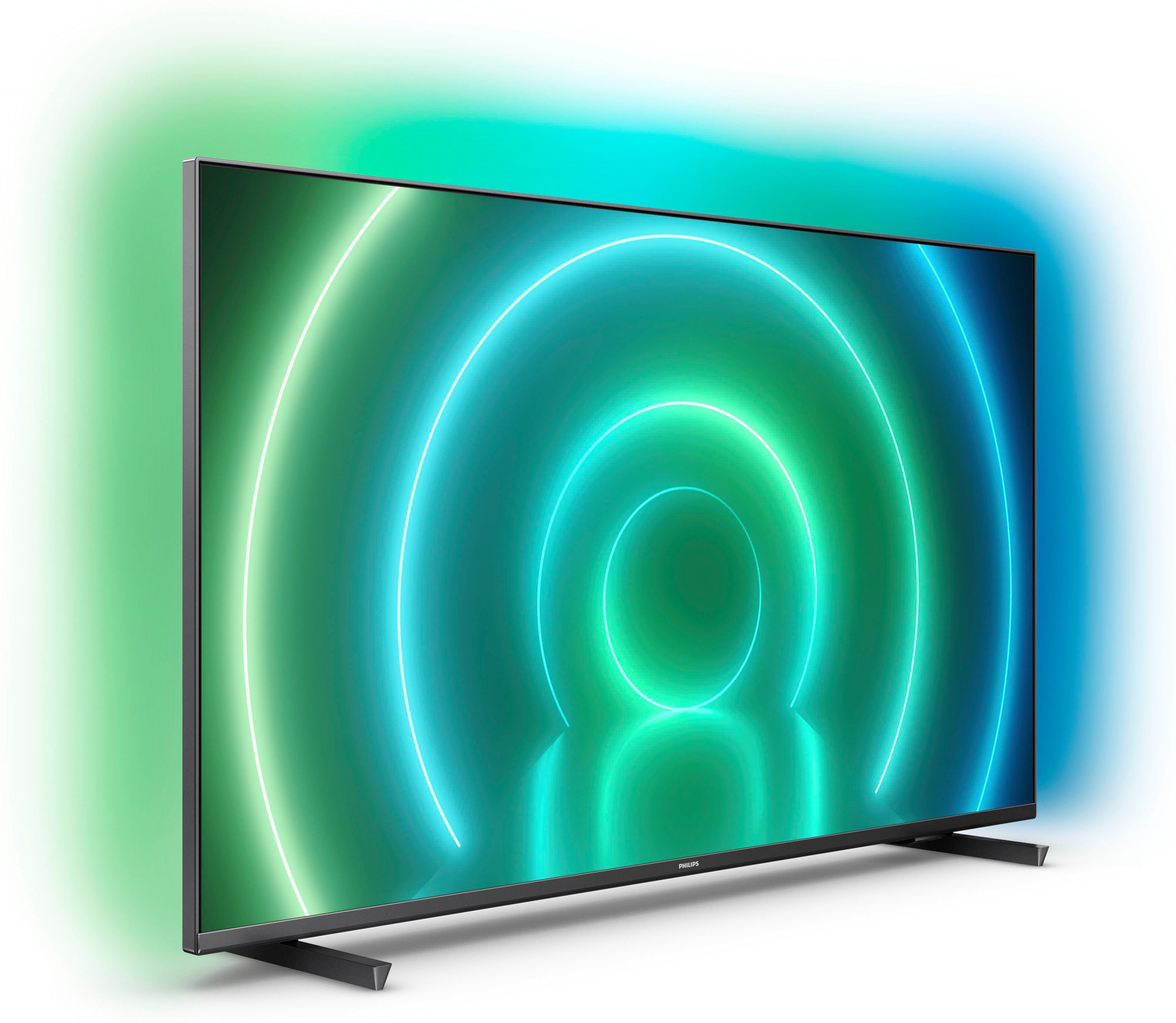 Philips Led-TV 65PUS7906/12, 164 cm / 65", 4K Ultra HD, Android TV - Smart TV, ambilight langs 3 randen