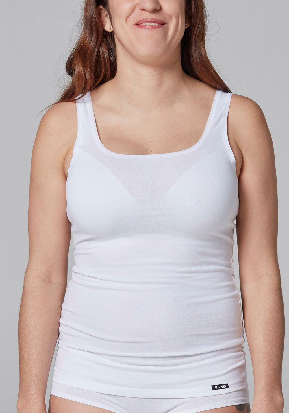 Skiny® Hemd met klein geweven label aan de zoom (2 stuks, Set van 2)