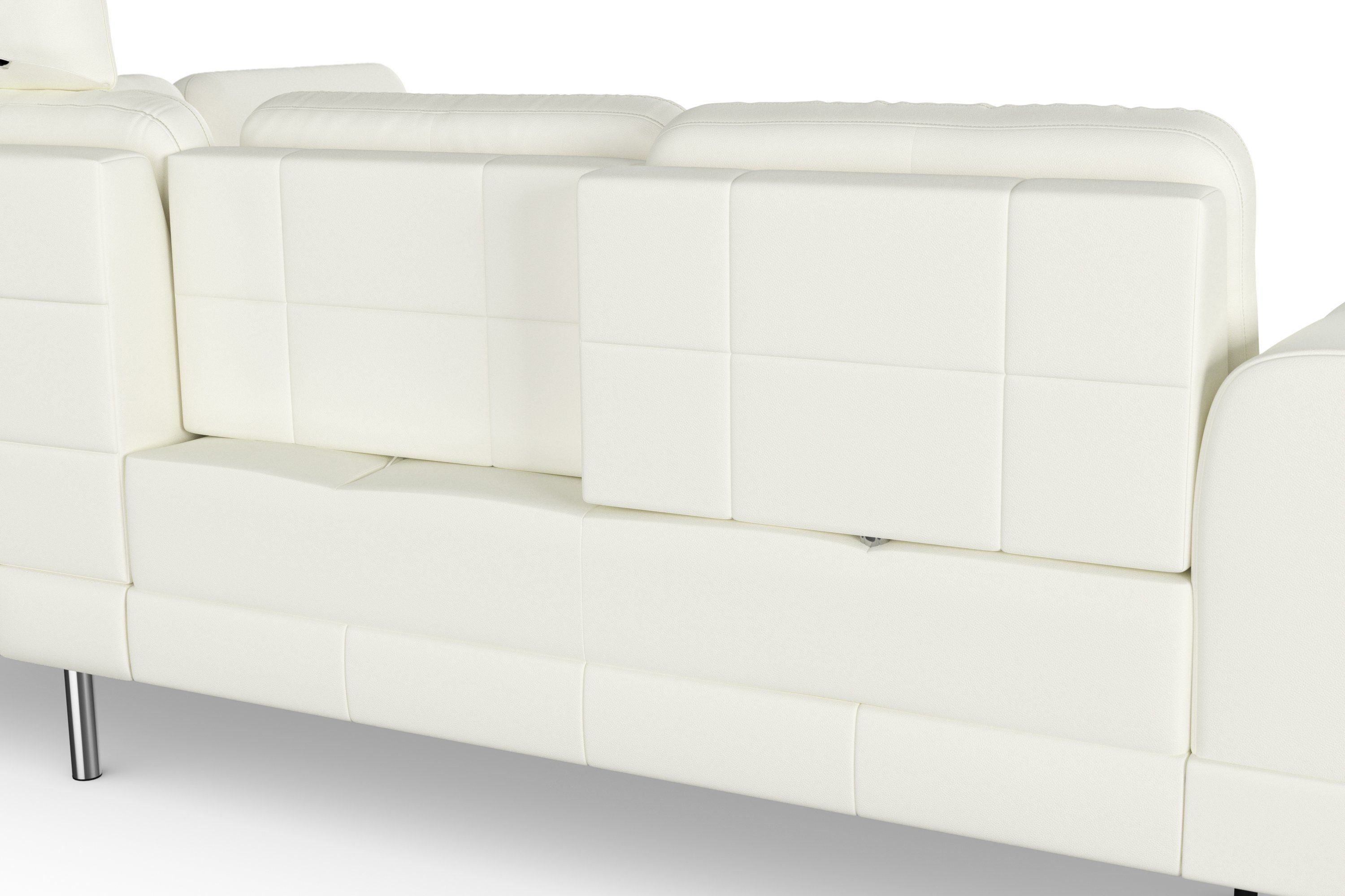 sit&more Hoekbank Bendigo L-vorm inclusief zitdiepteverstelling, bodemvrijheid 15 cm, in 2 pootkleuren