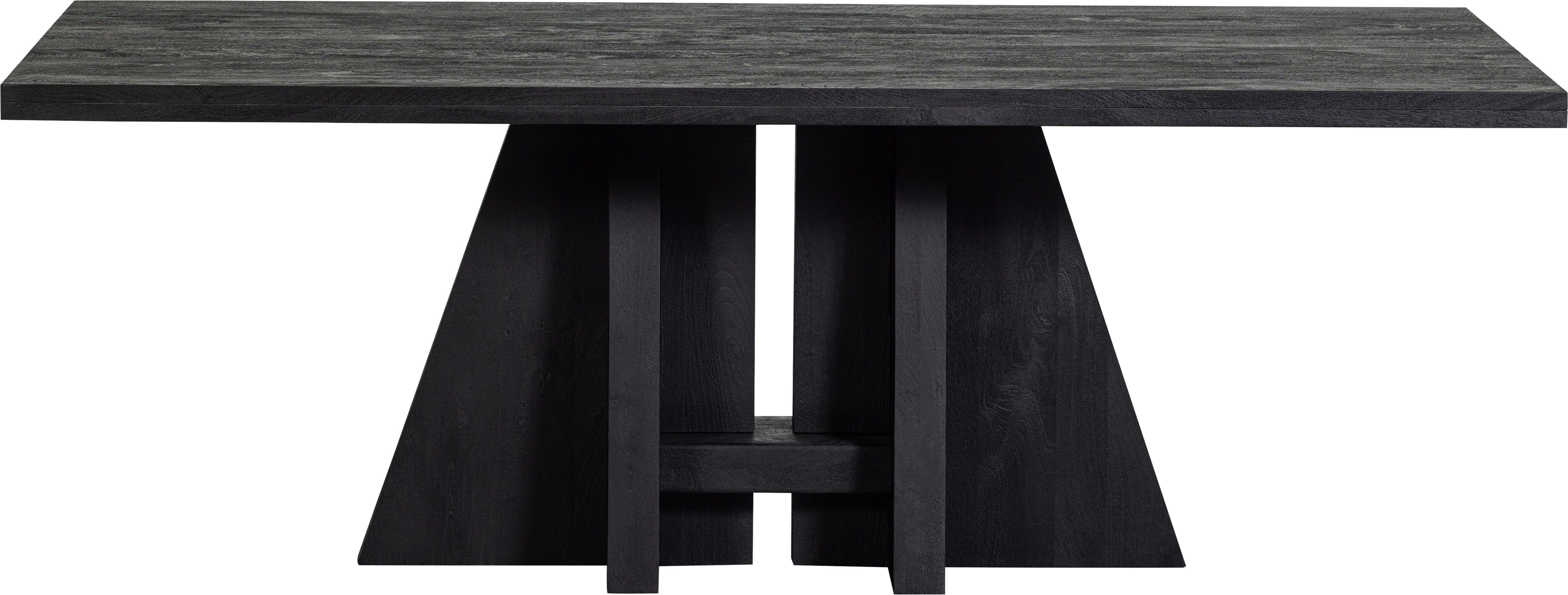 WOOOD Eettafel Kean van mango-hout, maximale belasting 150 kg, h 75 cm x b 180 cm