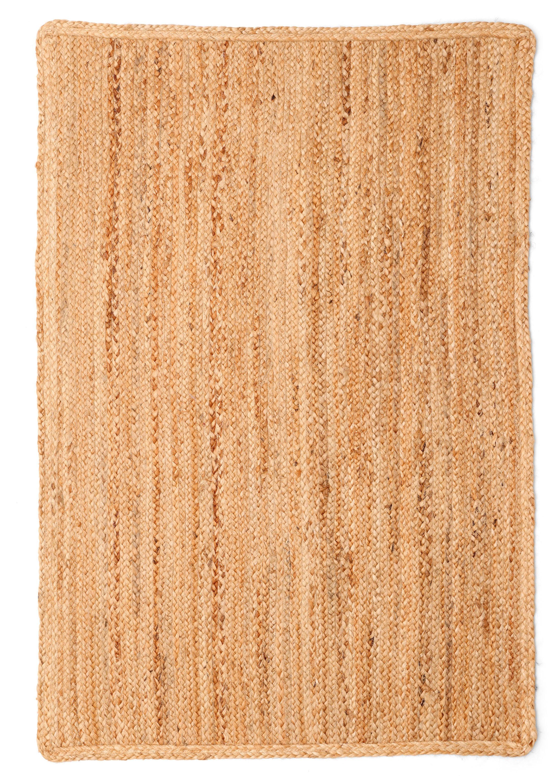 Myflair Möbel & Accessoires Vloerkleed Lola Jute tapijt, omkeerbaar tapijt, handgeweven, 100% natuurlijke vezel, Boho-stijl