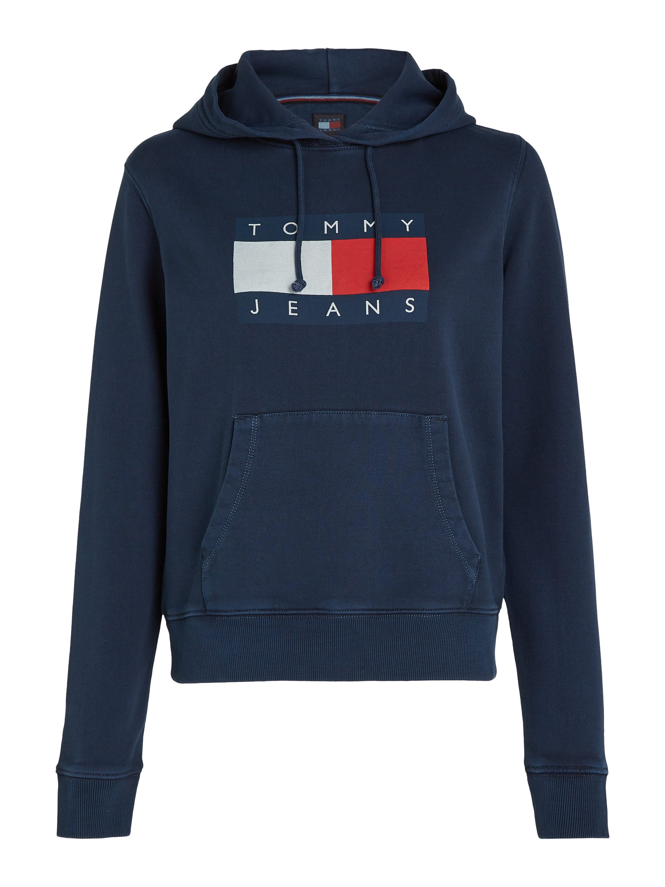 TOMMY JEANS Hoodie TJW REG TOMMY FLAG HOODIE EXT met capuchon, tommy jeans logo-vlag