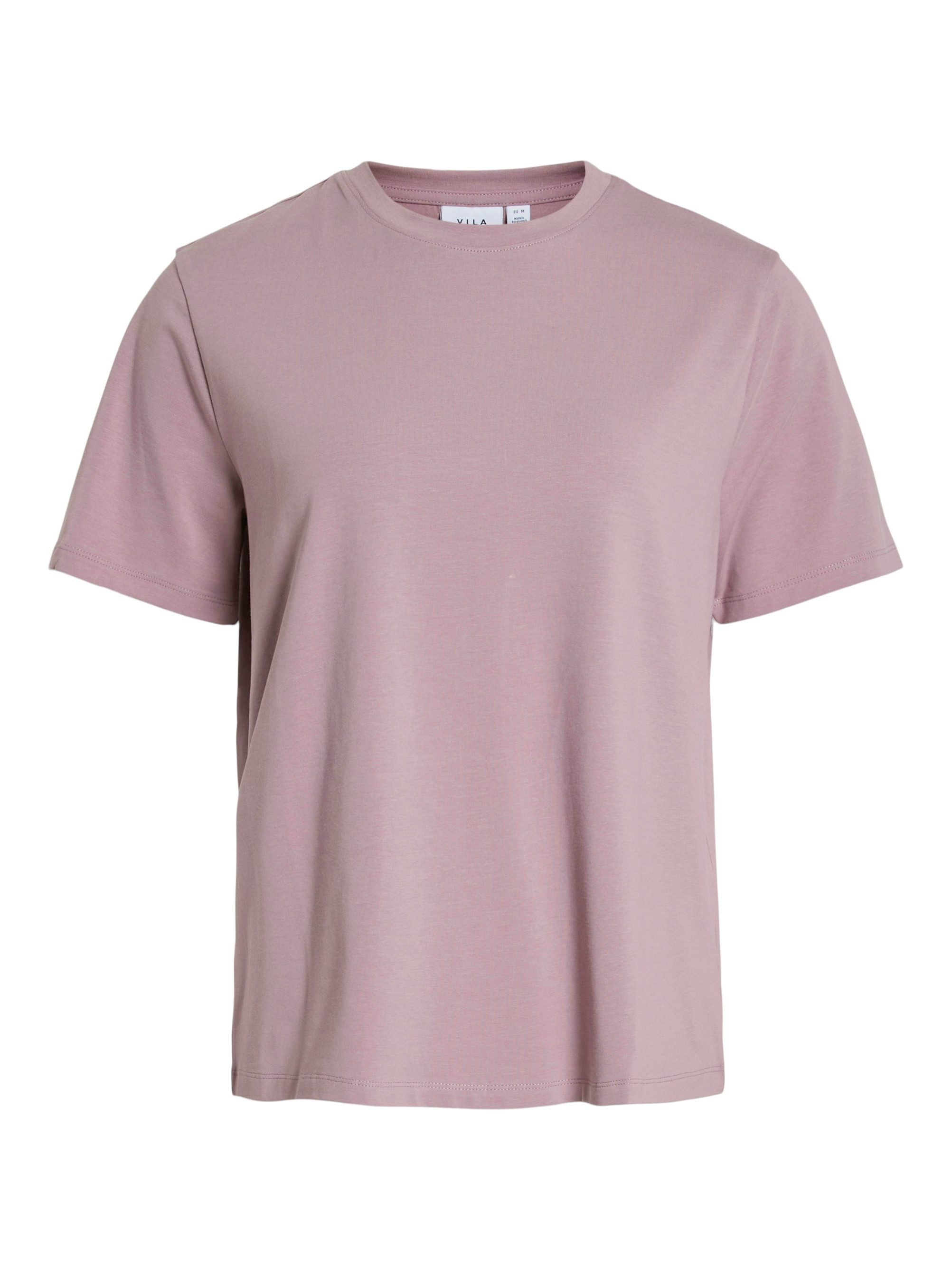 Vila Shirt met korte mouwen VINORA S/S T-SHIRT - NOOS