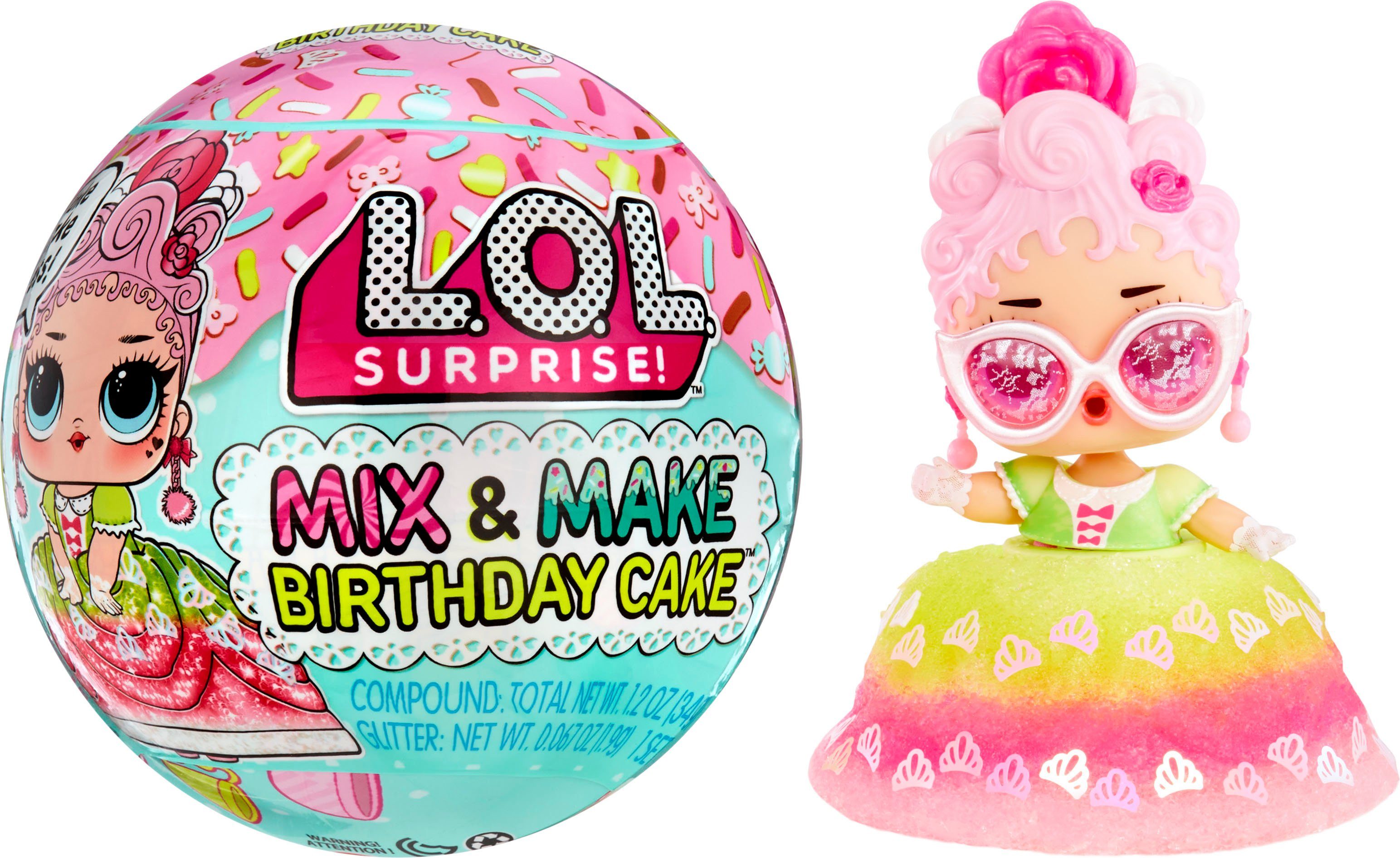 L.O.L. SURPRISE! Knutselset L.O.L. Surprise mix & mix Birthday Cake