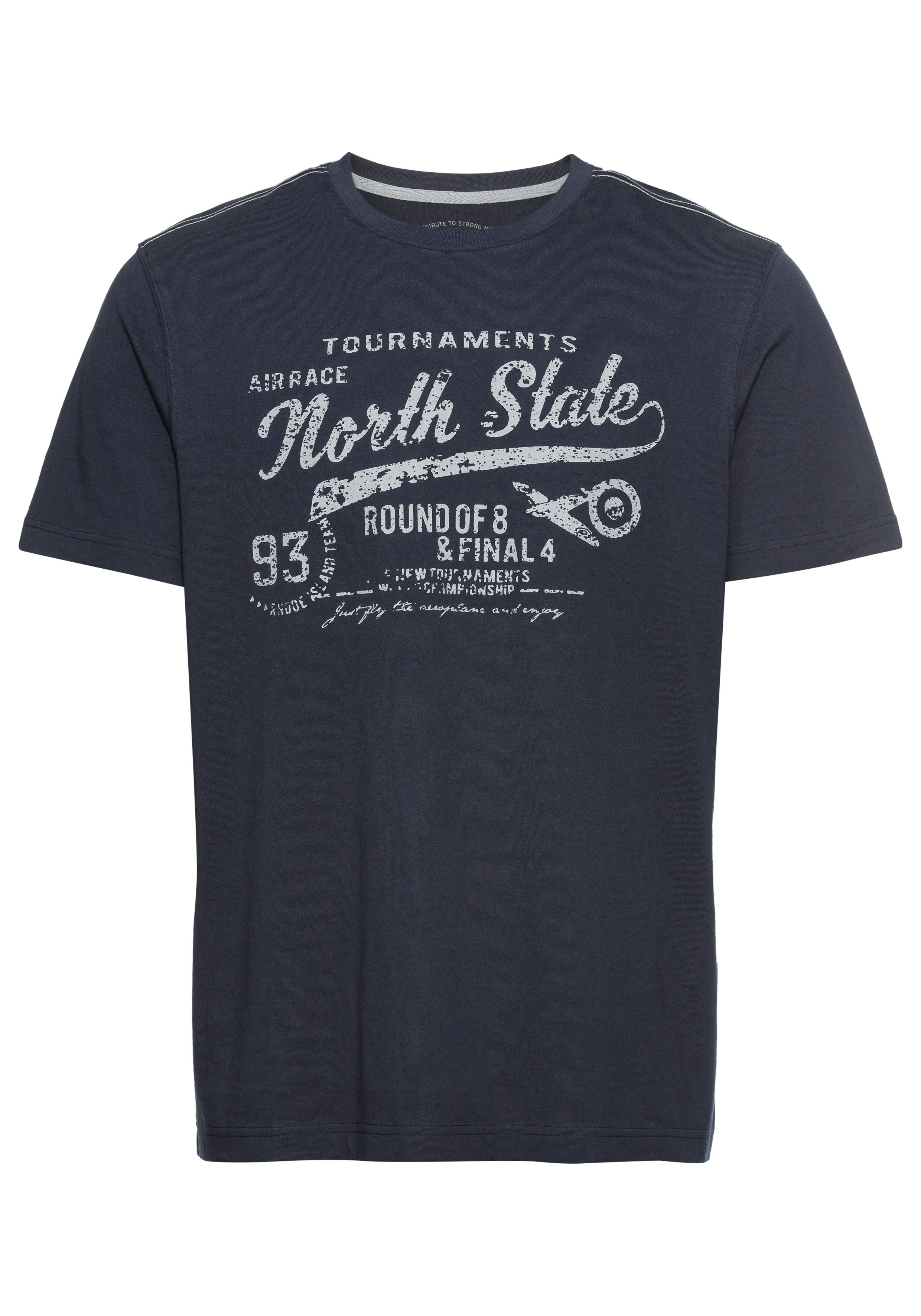 Man's World T-shirt Korte mouwen, bedrukt, ronde hals, van single jersey