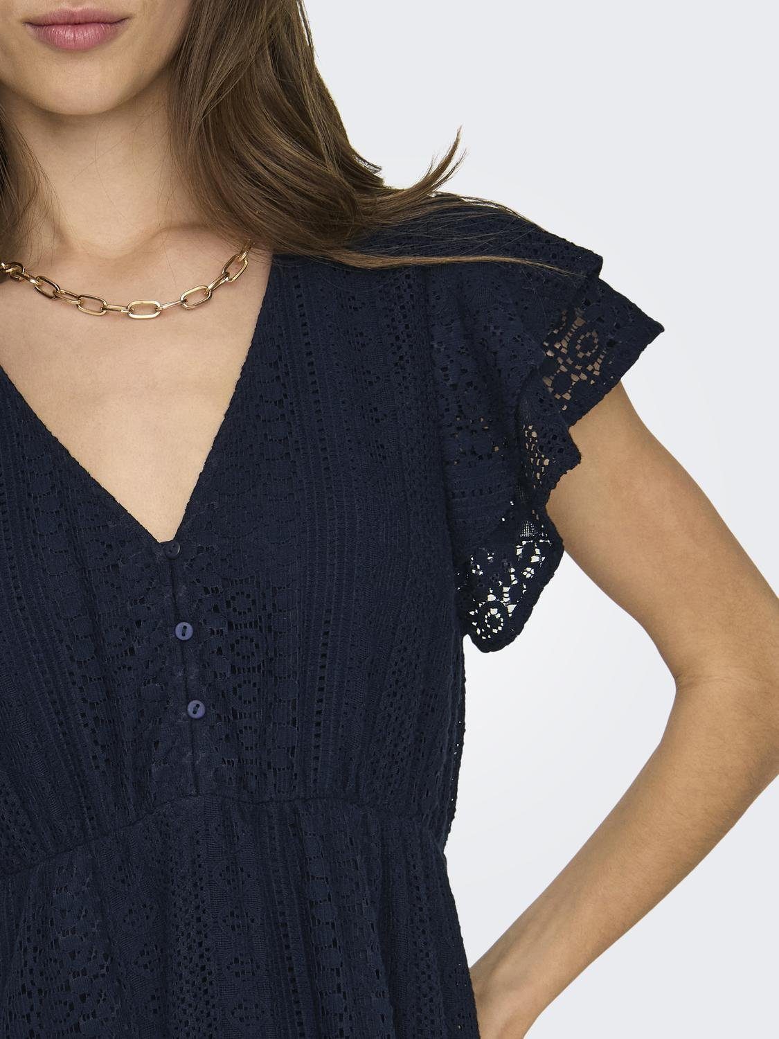Only Mini-jurk ONLHELENA LACE CAPSL DRESS WVN NOOS