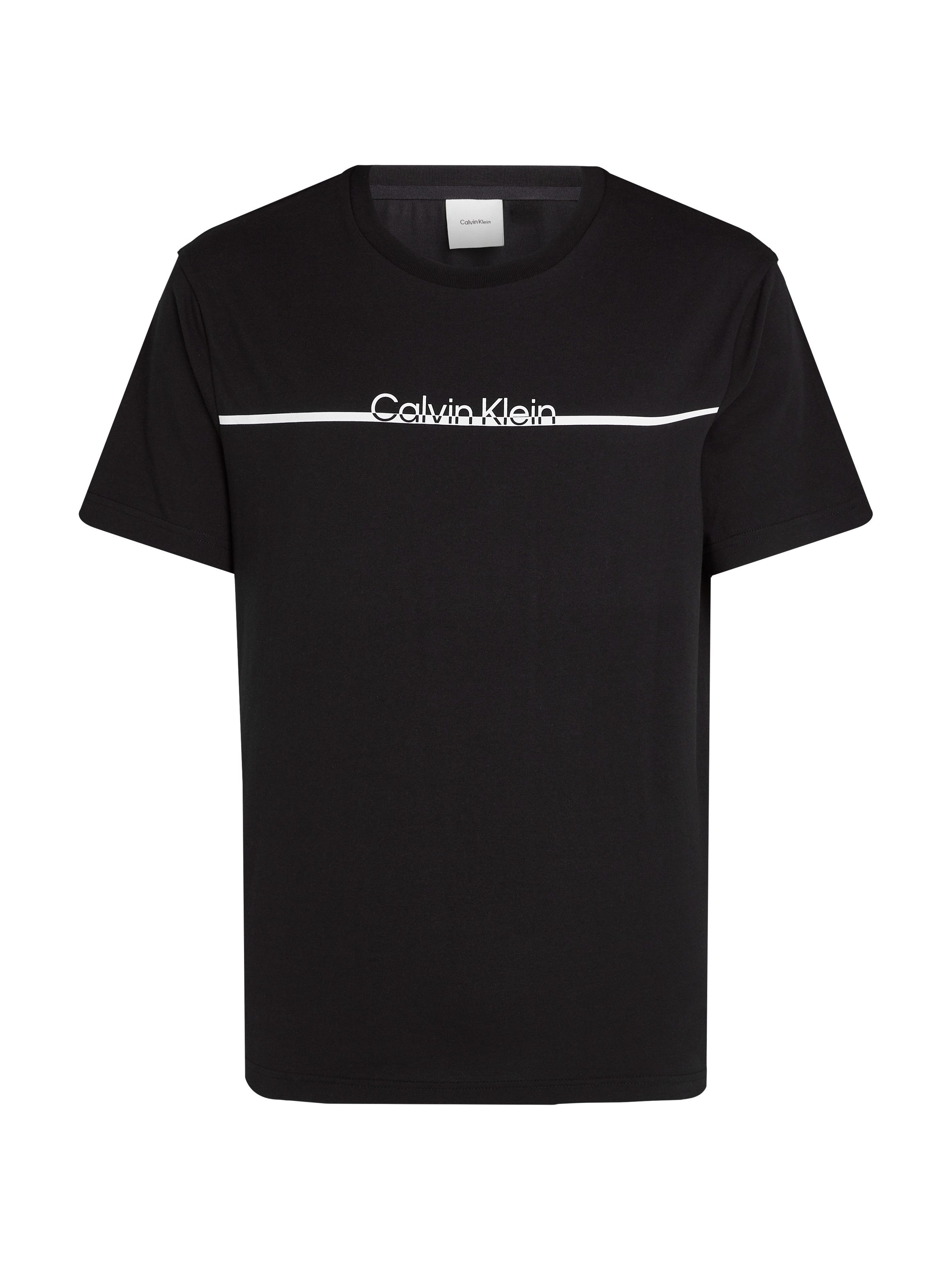 Calvin Klein Shirt met ronde hals SPLIT LINE LOGO T-SHIRT