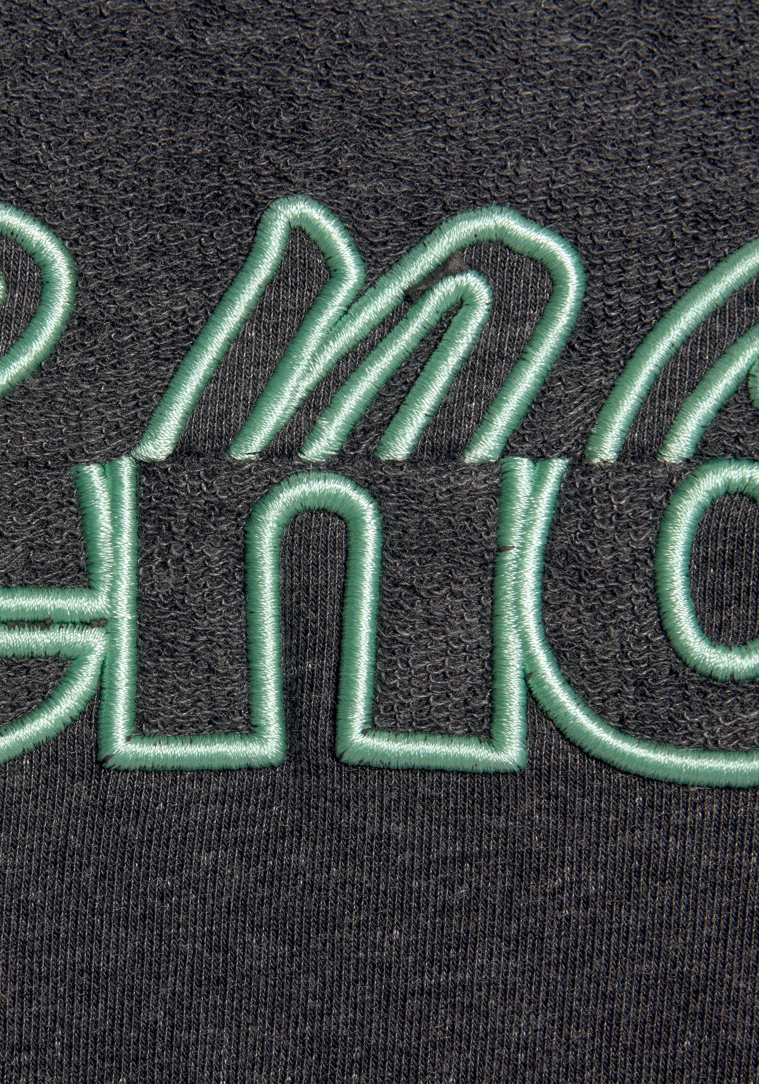 Bench. Sweatshirt met logo-borduurwerk, loungepak
