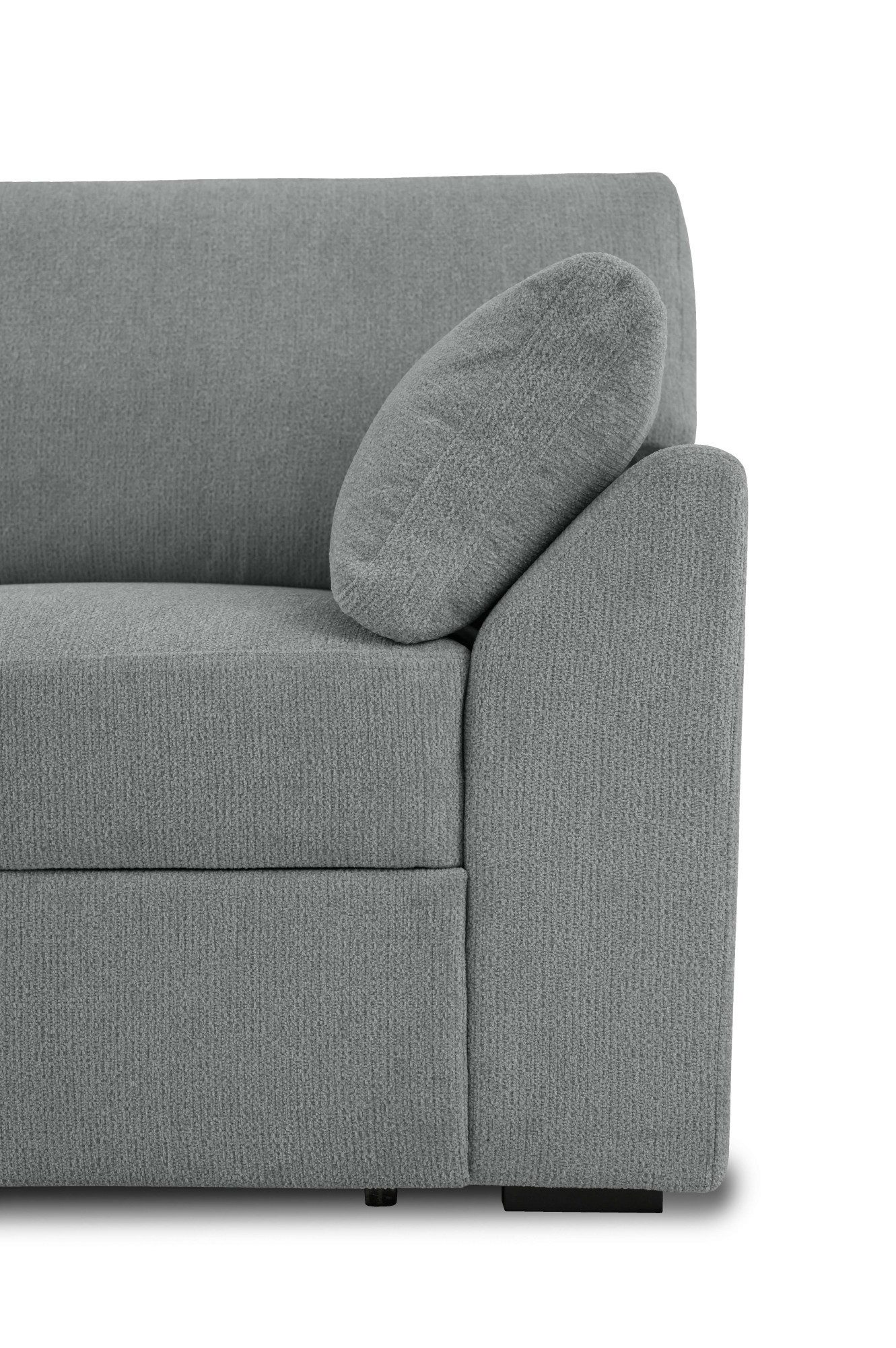 Home affaire Hoekbank Citry Breedte 242 cm, chenille, bedfunctie, bedlade, L-vorm