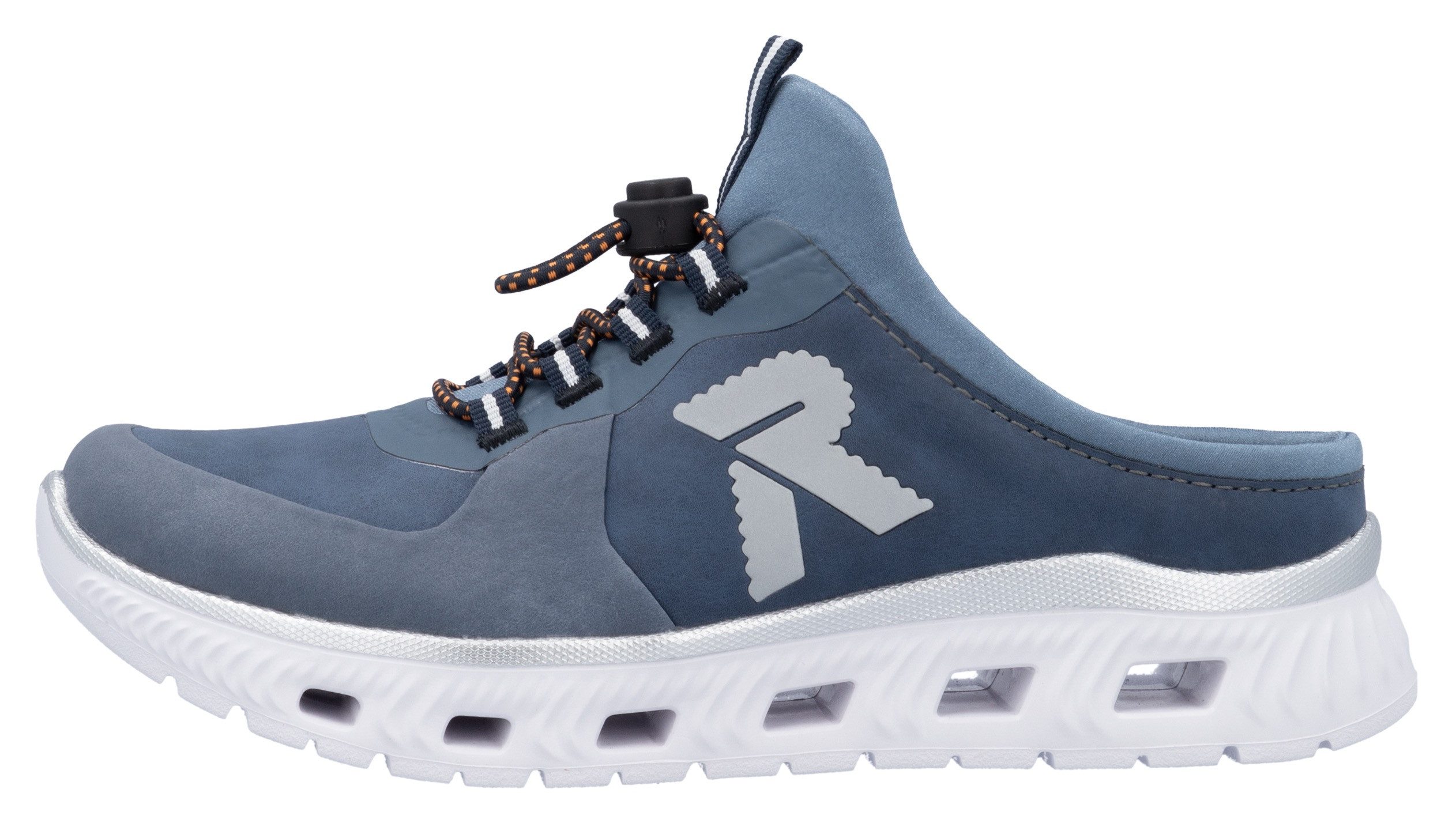 RIEKER Sport Clogs , instapschoen, sabotschoen, sneaker met aangebrachte snel sluiting