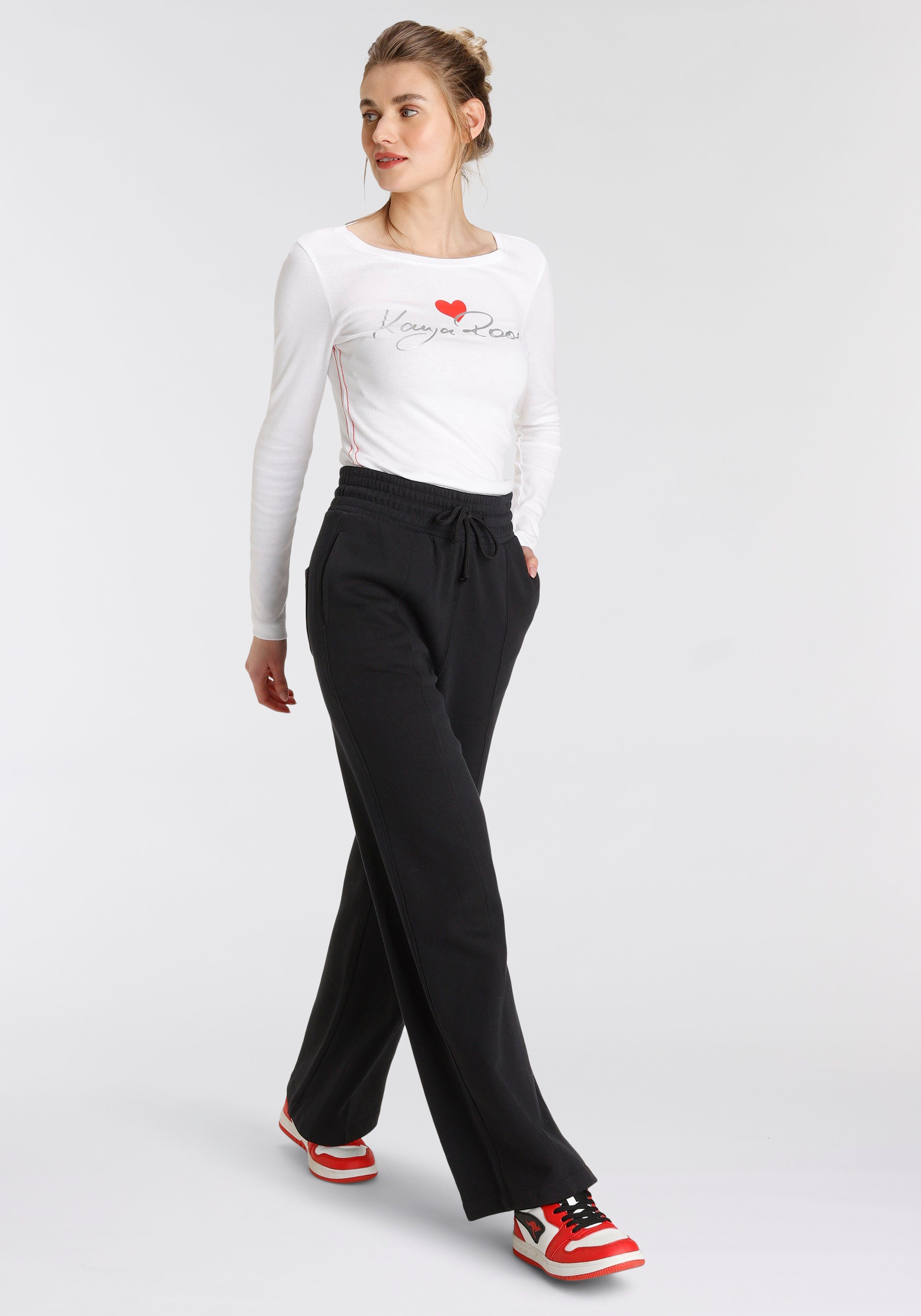 KangaROOS Joggingbroek met wijde pijpen - nieuwe kleuren