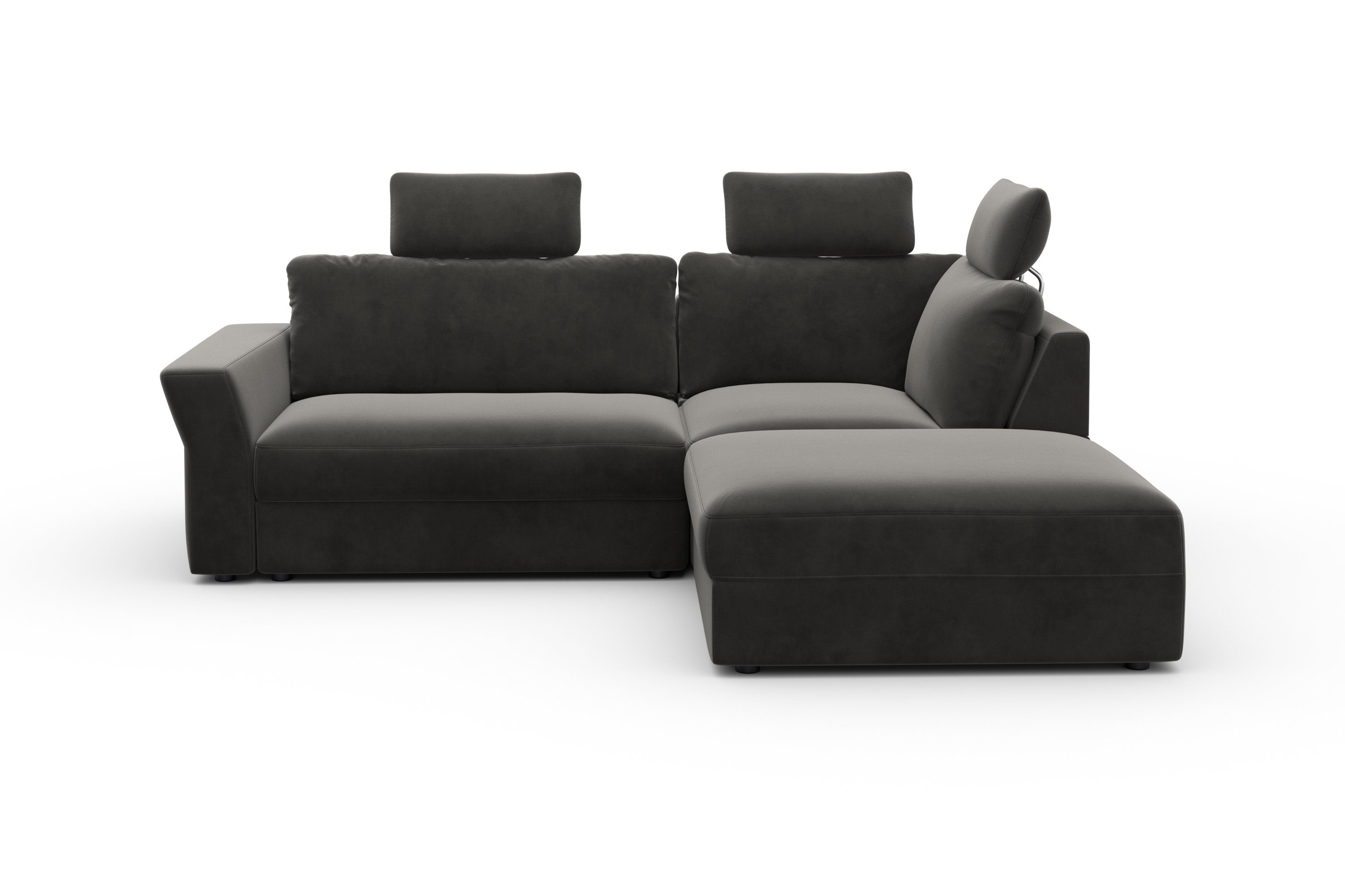 sit&more Hoekbank Cadabra L-vorm Breedte 243 cm, inclusief zitdiepteverstelling