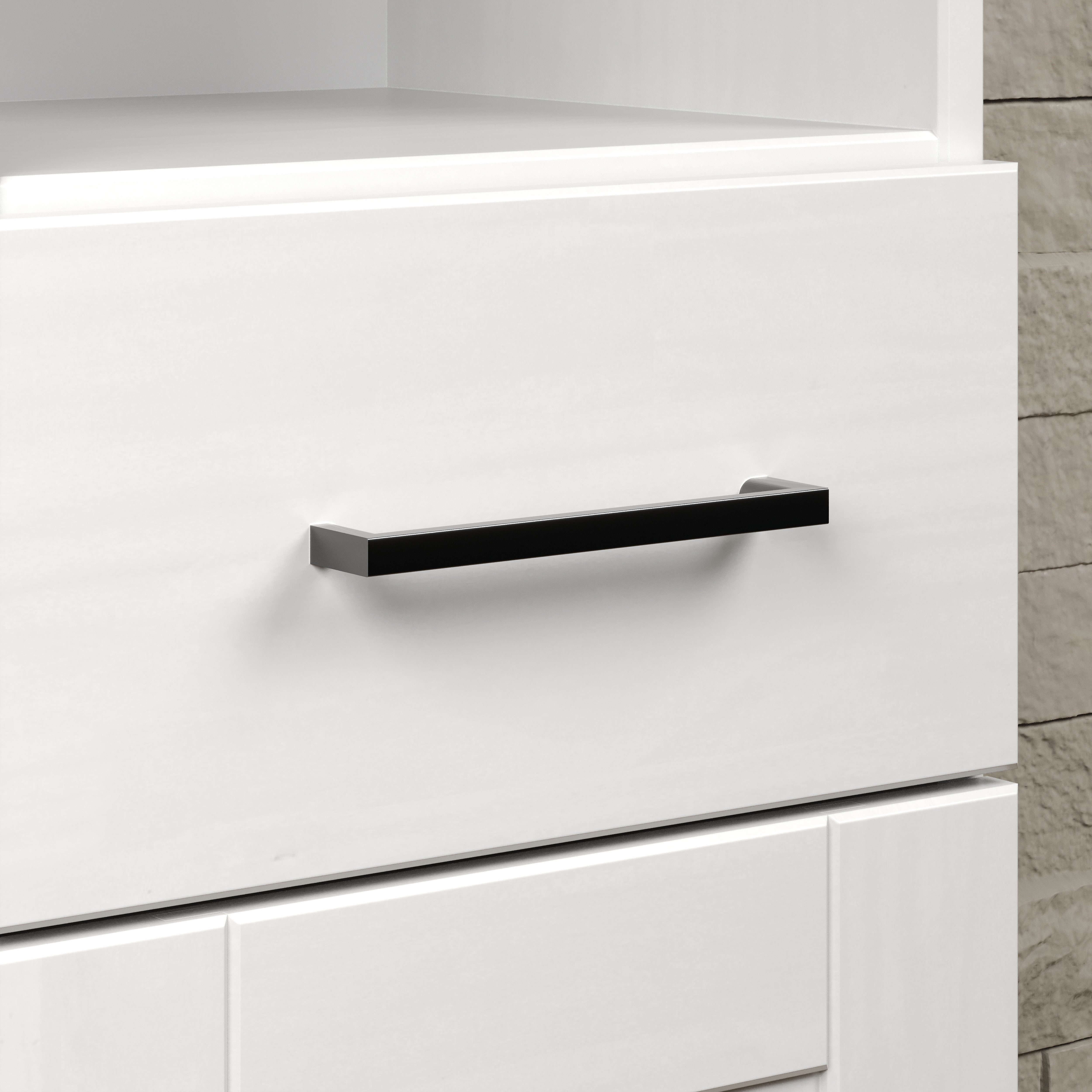 welltime Hoge kast Ulea Badkast van massief hout met lade - afmetingen (B/D/H) 33/30/180 cm (1 stuk)