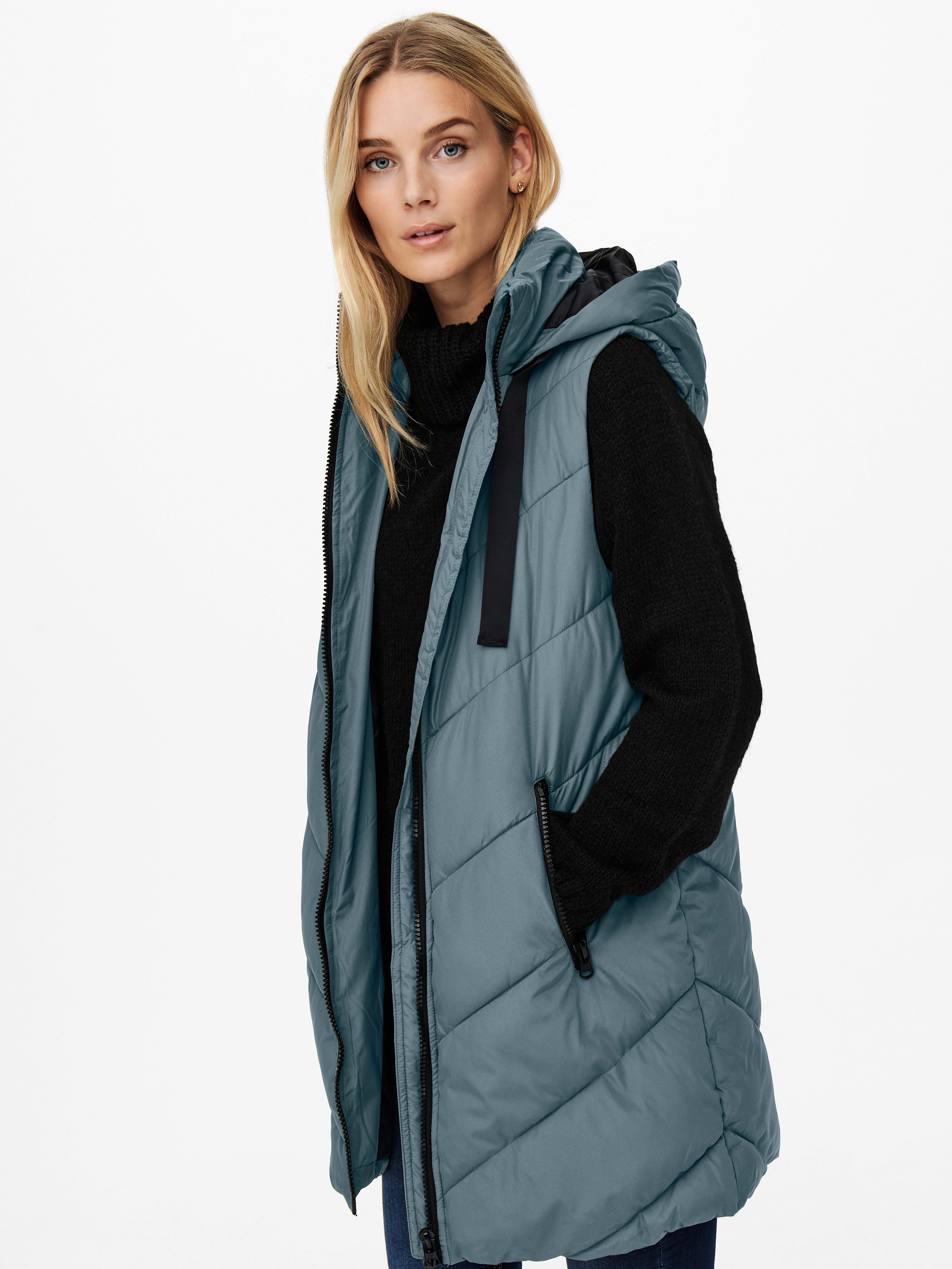 JDY Bodywarmer JDYSKYLAR LIFE HOOD WAISTCOAT OTW NOOS