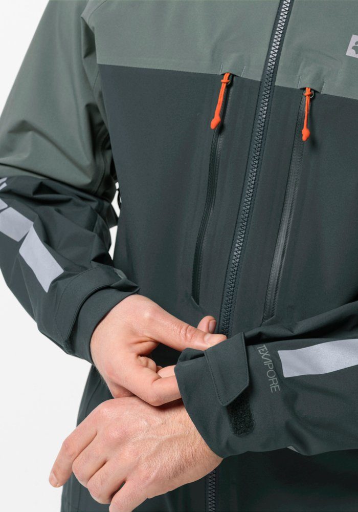 Jack Wolfskin Fietsjack MOROBBIA 3L JKT M
