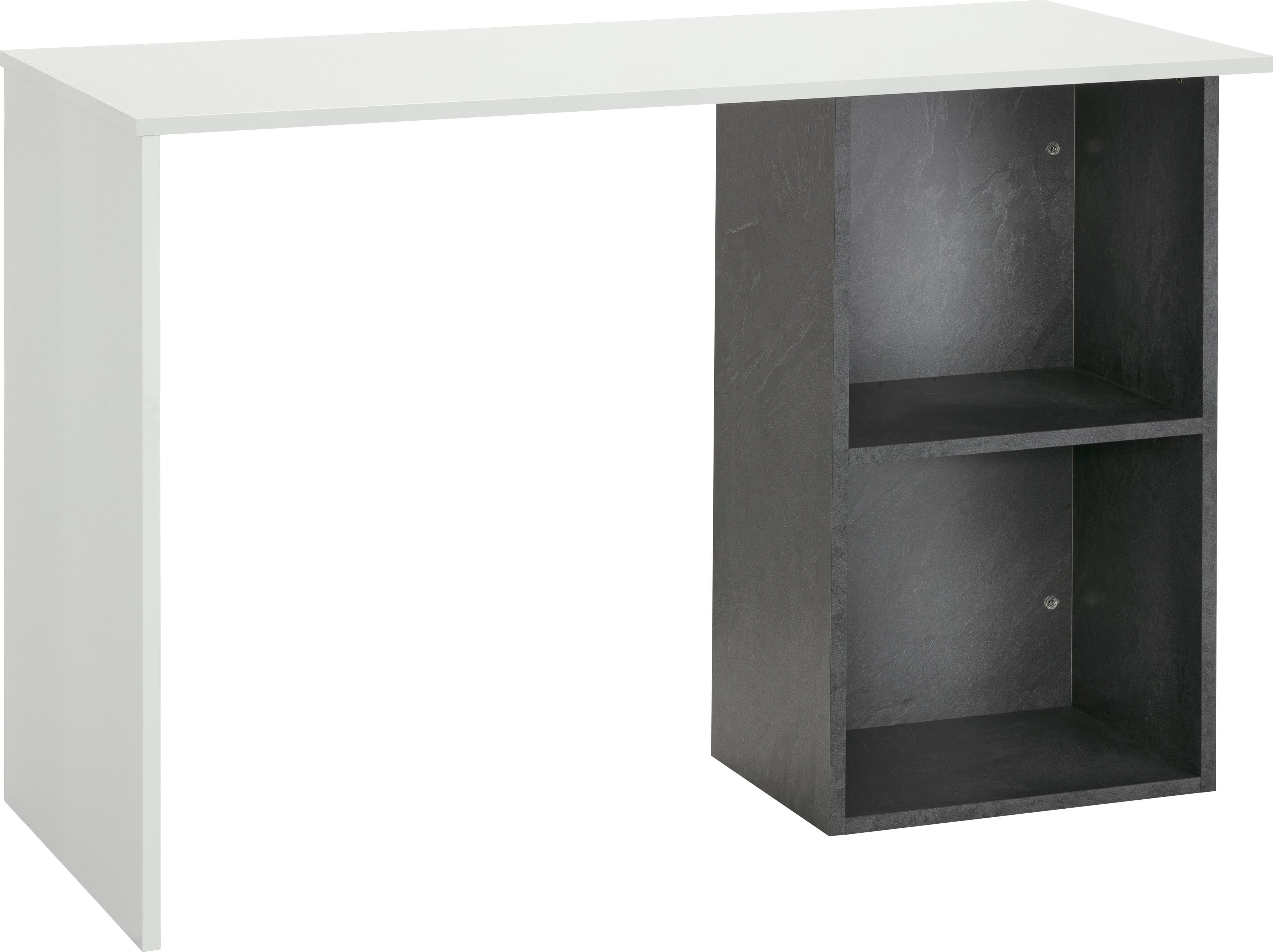 INOSIGN Bureau Conti Computertafel, modern tweekleurig ontwerp, breedte 110 cm