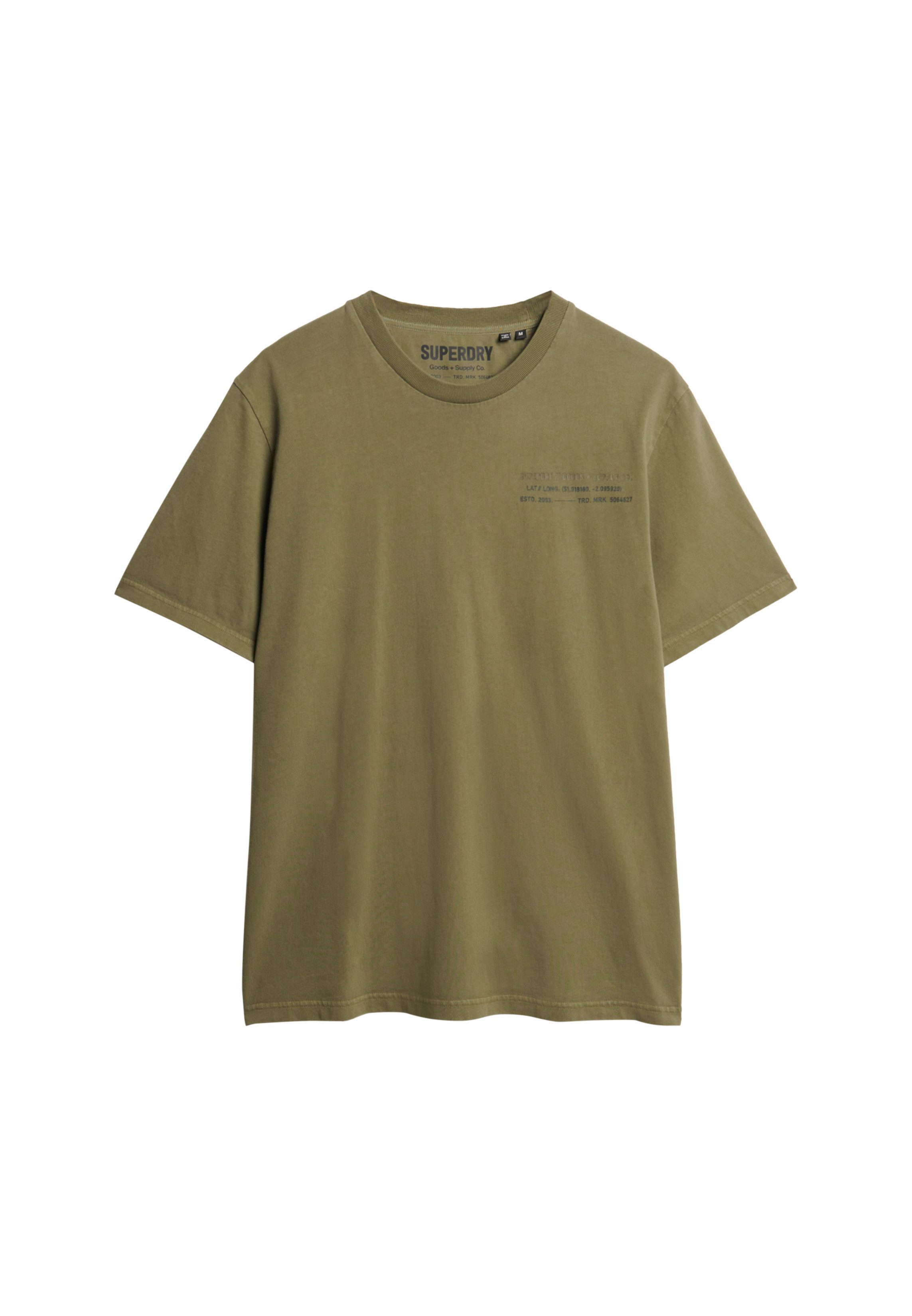 Superdry Shirt met ronde hals UTILITY SPORT GRAPHIC T SHIRT