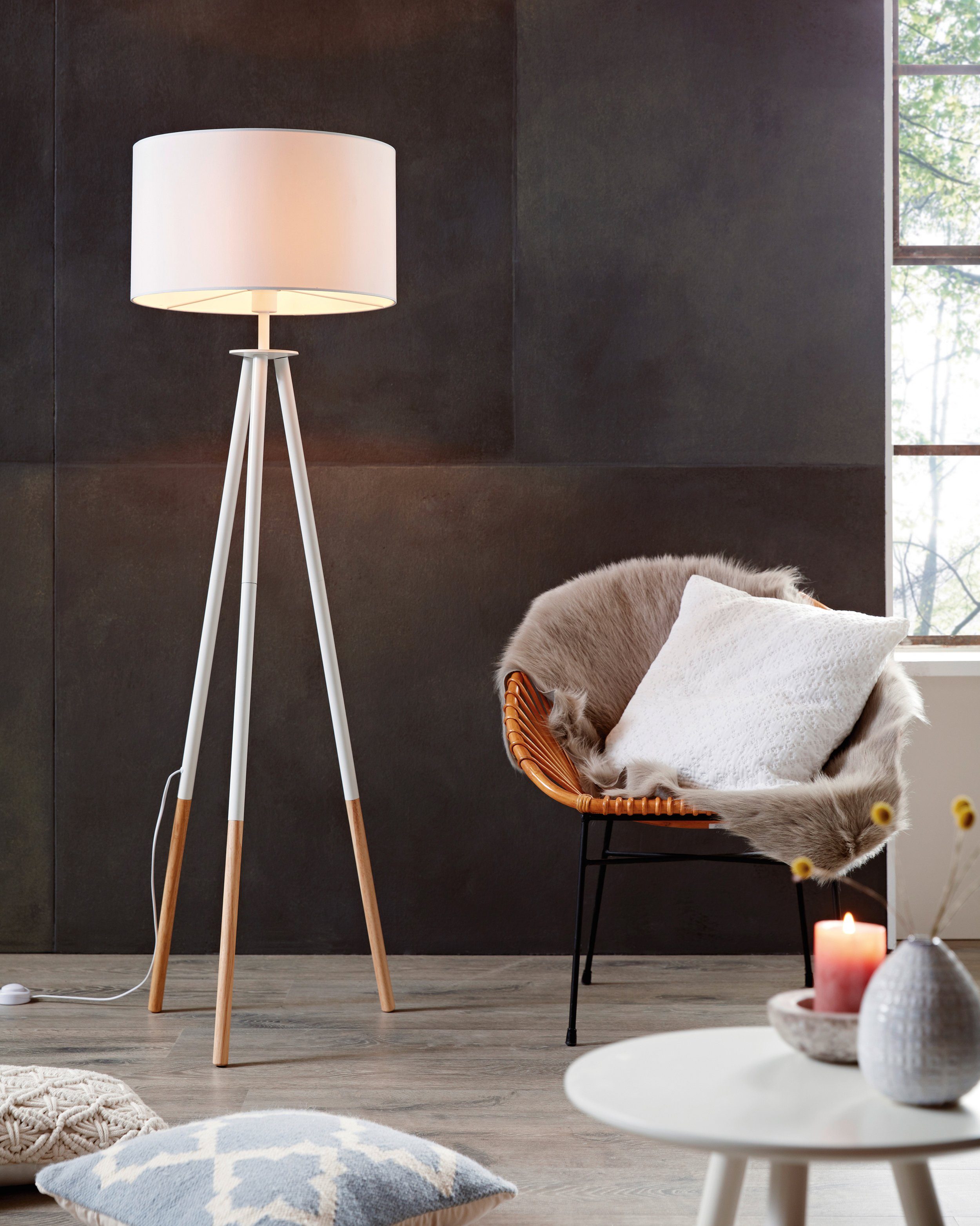 EGLO staande lamp »BIDFORD«, nu online bestellen OTTO