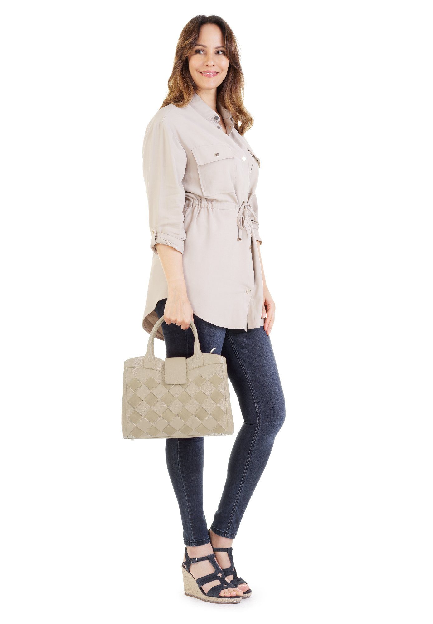 Samantha Look Tas echt leer, made in italy