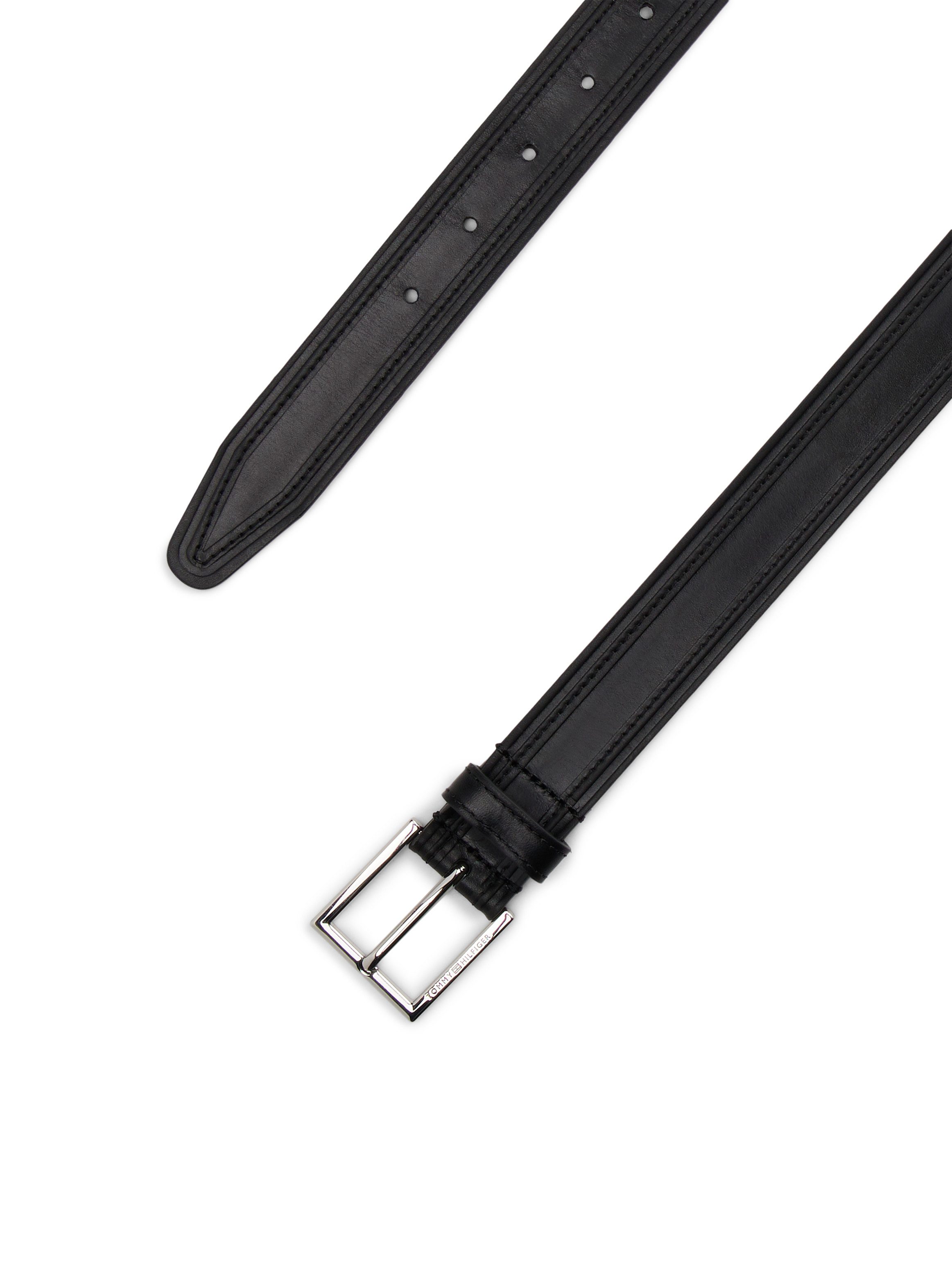 Tommy Hilfiger Leren riem HUDSON EMBOSS LEATHER 3.0