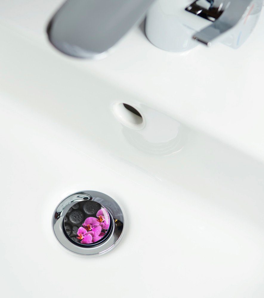 Sanilo Set badkameraccessoires Madeira bestaand uit toiletzitting, badmat en wastafelplug (complete set, 3-delig)