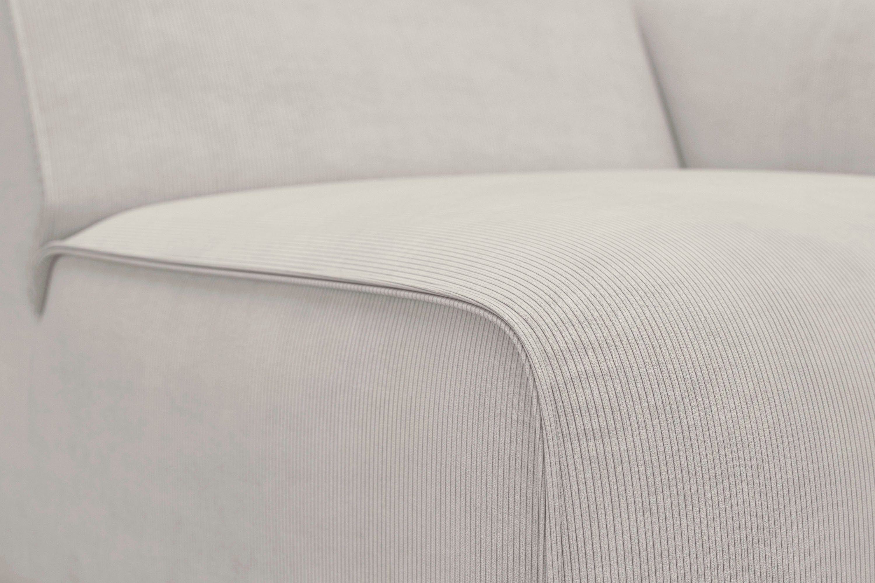 RAUM.ID Fauteuil Merid sofa-hoekelement, afmetingen B/D/H: 109/97/46 cm als module of apart te gebruiken, voor individuele samenstelling