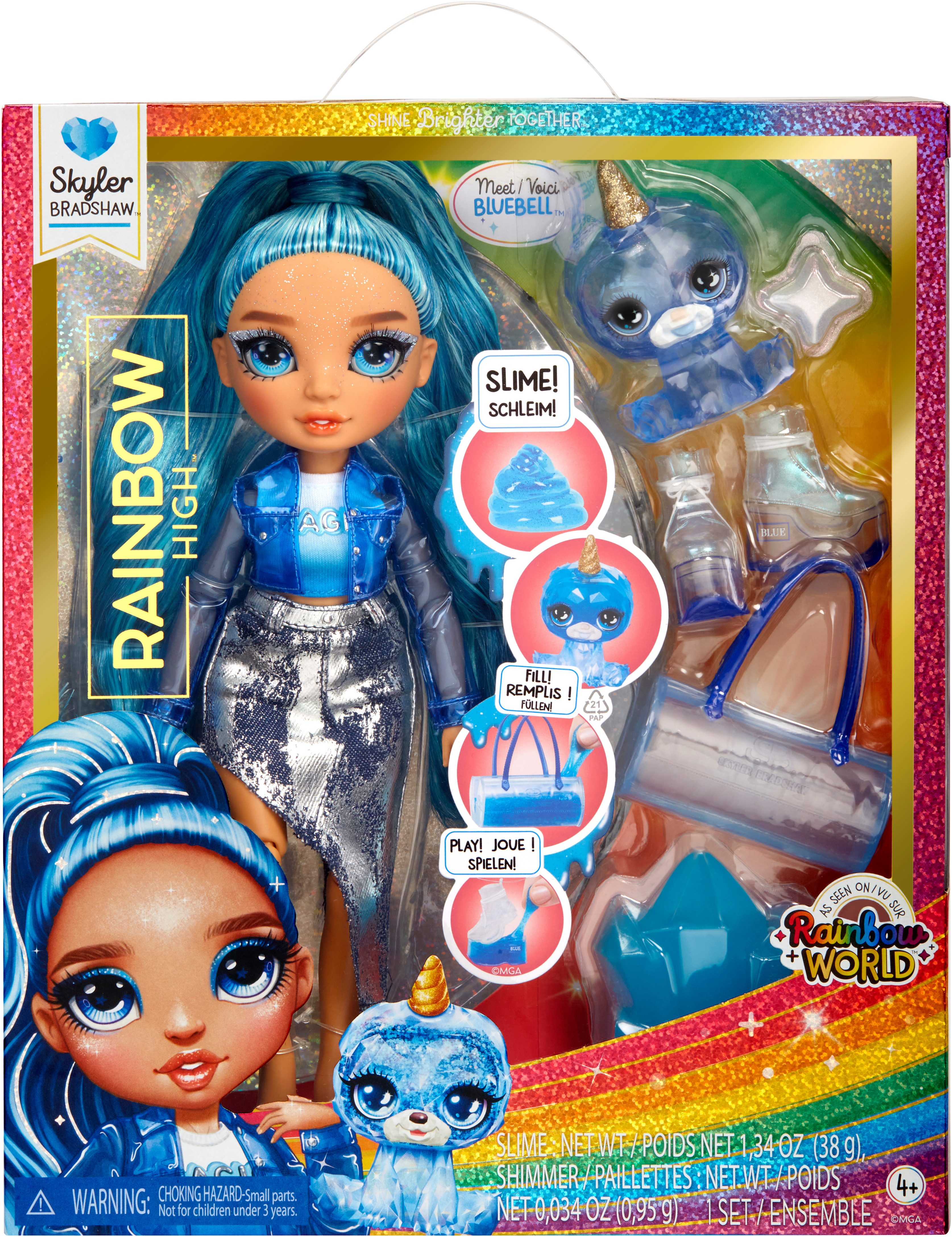 RAINBOW HIGH Aankleedpop Classic rainbow fashion doll - Skyler (blue)