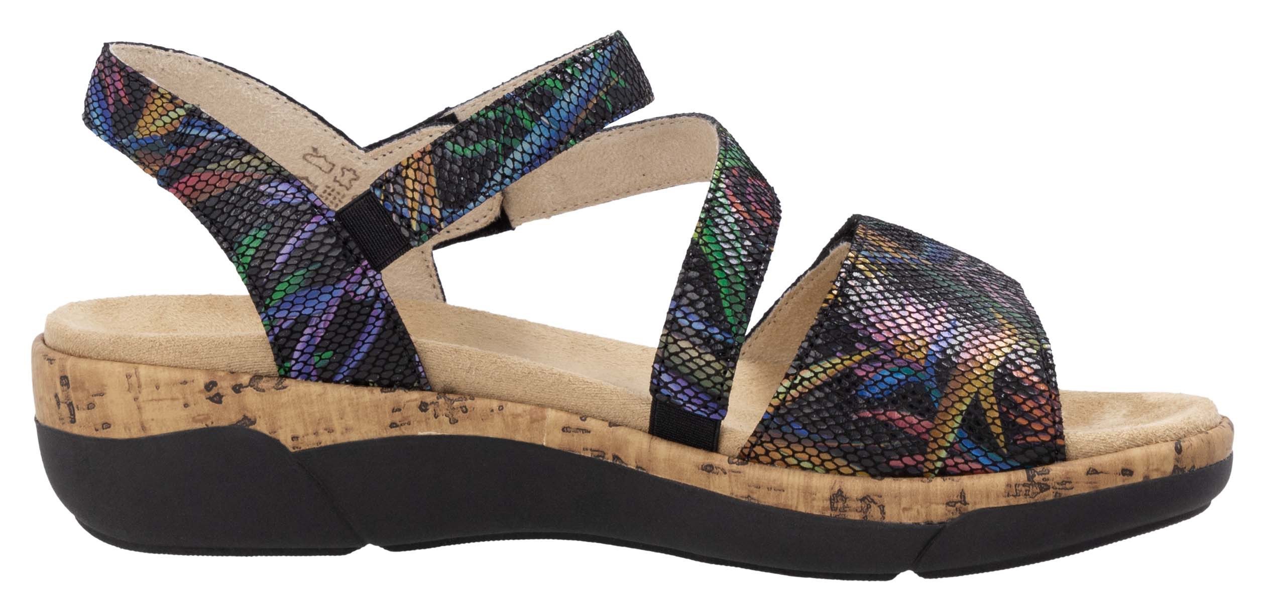 Remonte Sleehaksandaaltjes , zomer schoen, klittenbandschoen, riemchensandaal met zachte binnenzool